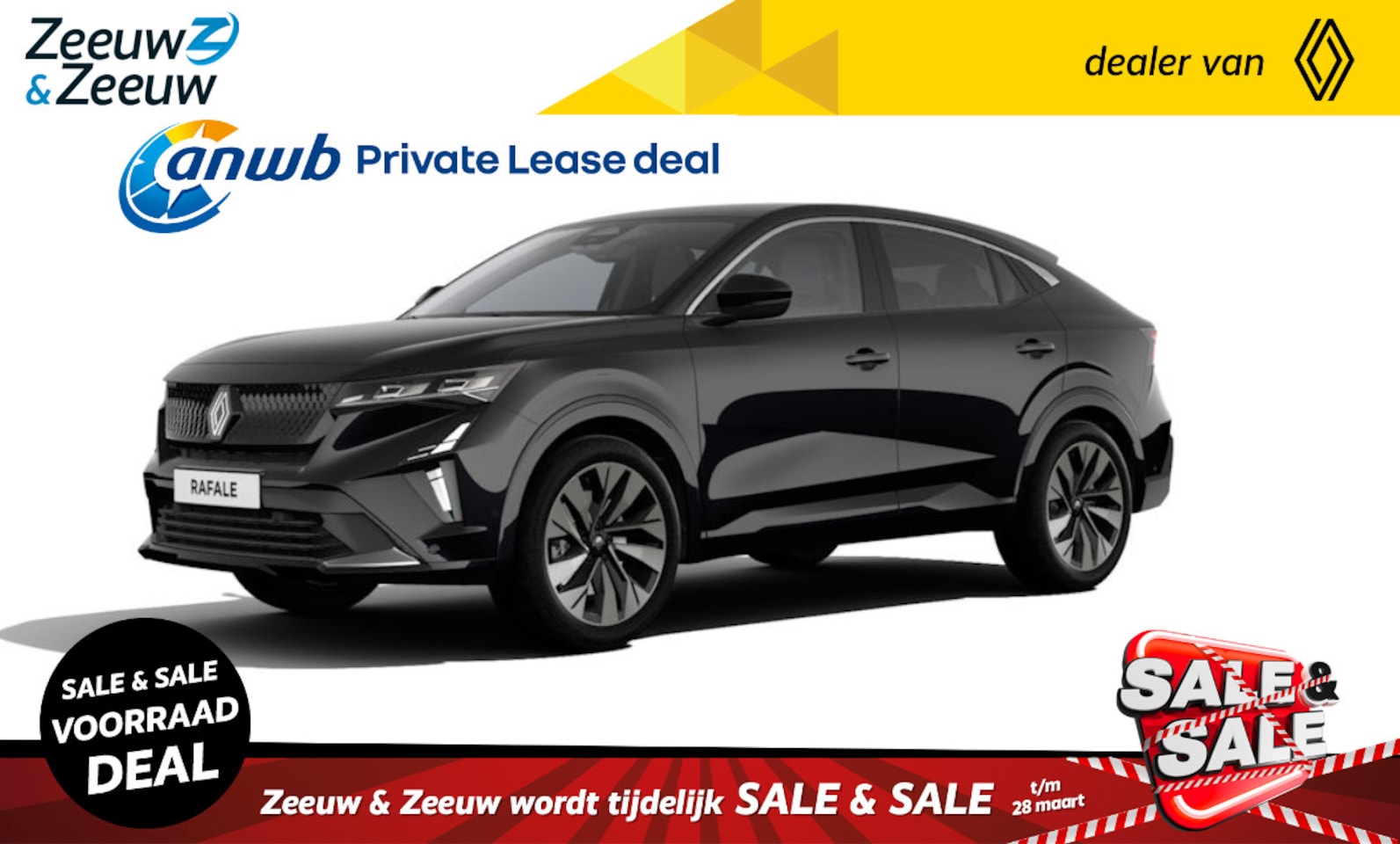 Renault Rafale - Techno E-Tech full hybrid 200 | NU met €8000,- SALE & SALE VOORRAADKORTING!!! en met GRATI - AutoWereld.nl