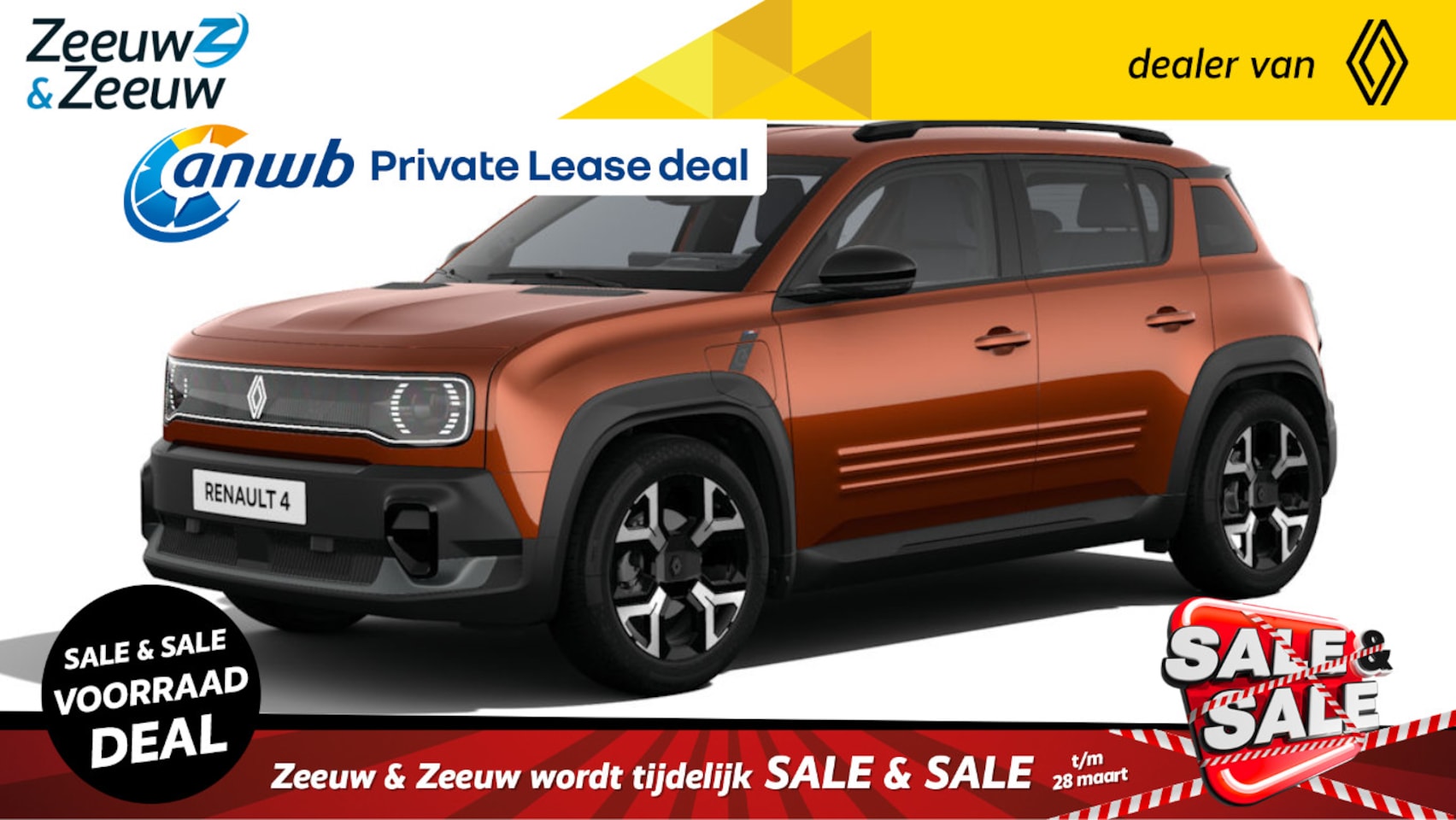 Renault 4 - Techno comfort range | NU met €4800,- SALE EN SALE voorraadkorting en GRATIS 5 jaar fabrie - AutoWereld.nl