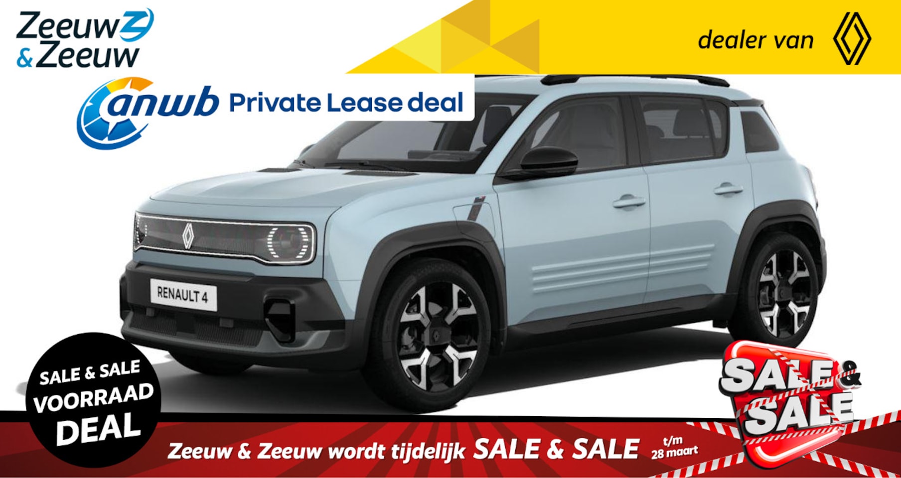 Renault 4 - Techno comfort range | NU MET €5000,- SALE EN SALE!!! voorraadkorting en GRATIS 5 jaar fab - AutoWereld.nl