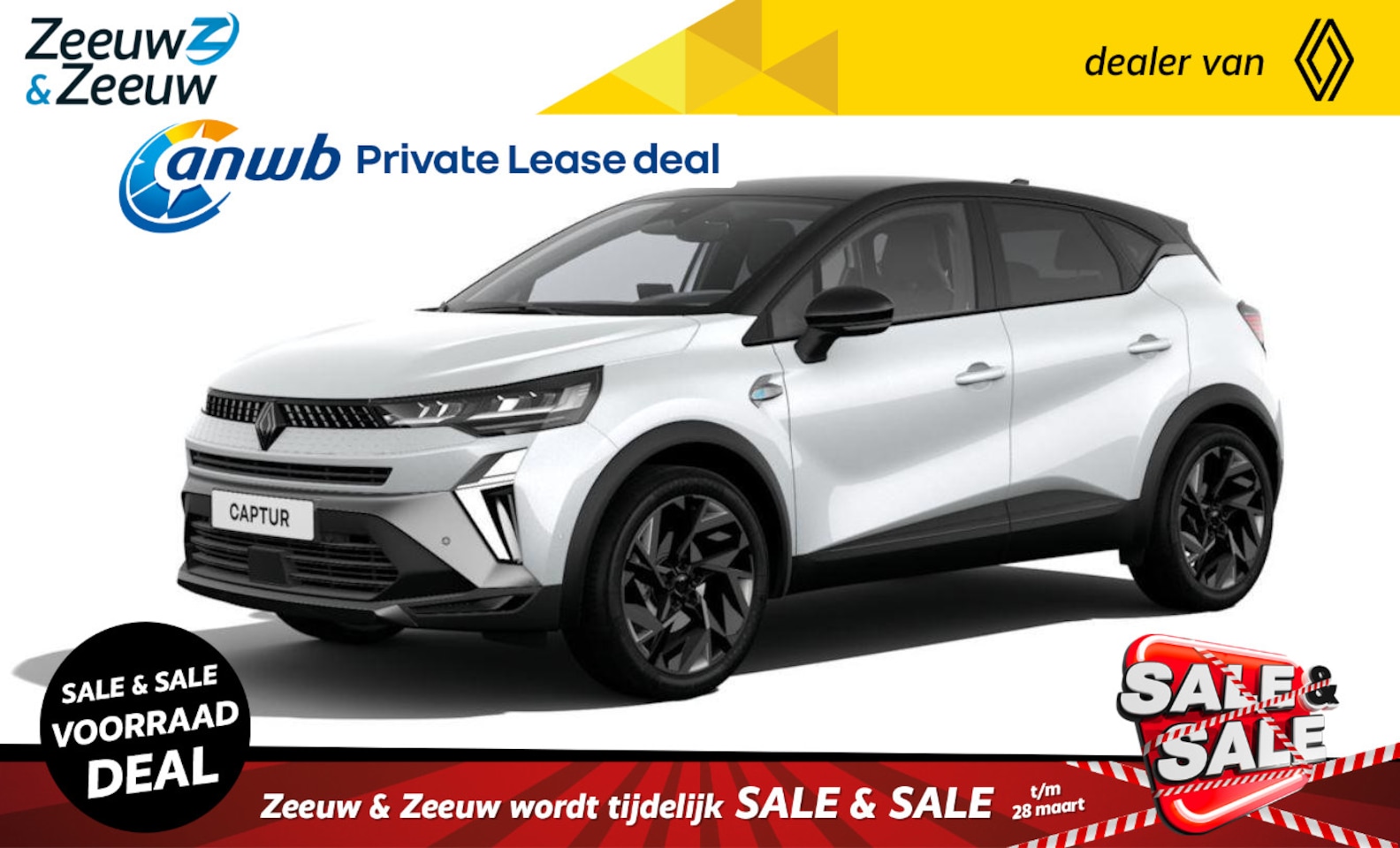 Renault Captur - E-Tech full hybrid 160 esprit Alpine |OP VOORRAAD € 5.900,- SALE & SALE KORTING!!! en 5 ja - AutoWereld.nl