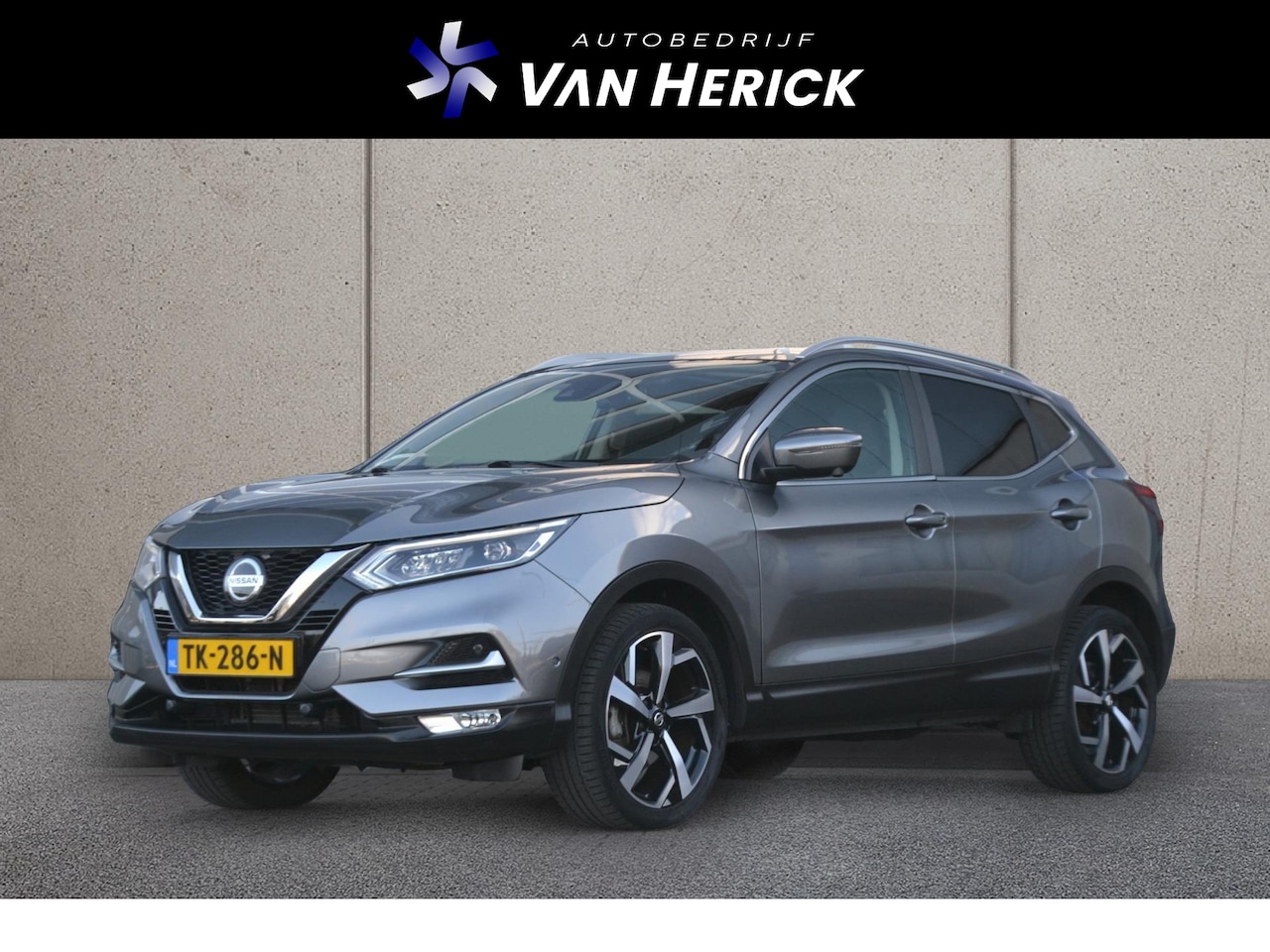 Nissan Qashqai - 1.2 Tekna Automaat | Panoramadak | Navigatie | 360 Camera - AutoWereld.nl