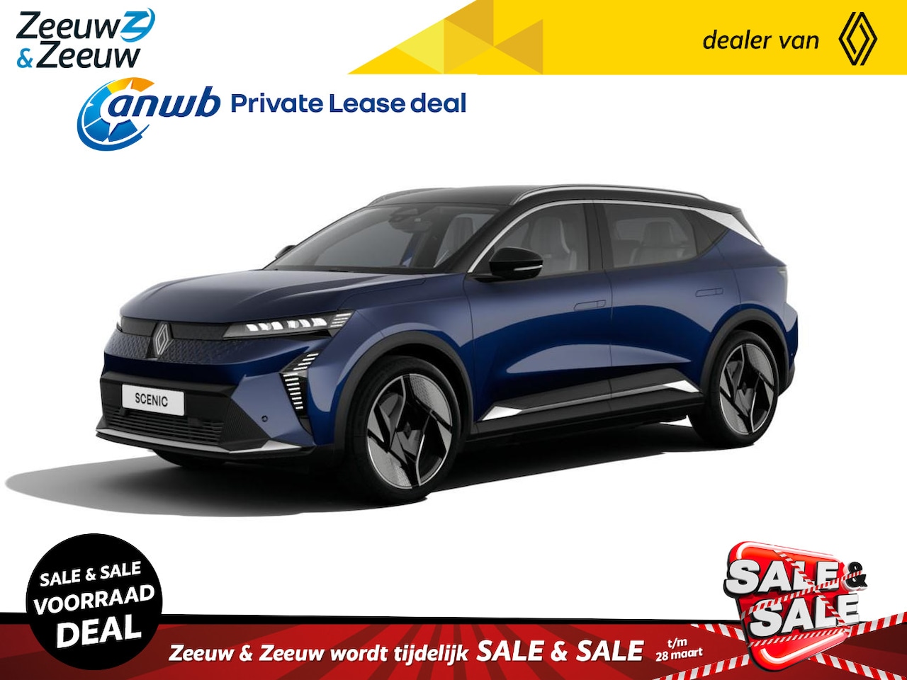 Renault Scenic E-Tech - Iconic 220 pk long range | NU met €7300 SALE EN SALE!!! voorraadkorting en met GRATIS 5 ja - AutoWereld.nl