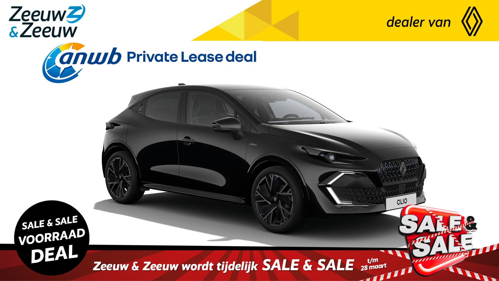 Renault Clio - 1.8 Hybrid 160 esprit Alpine | OP VOORRAAD!!! OP = OP NU MET €1.000,- INTRODUCTIEVOORDEEL! - AutoWereld.nl