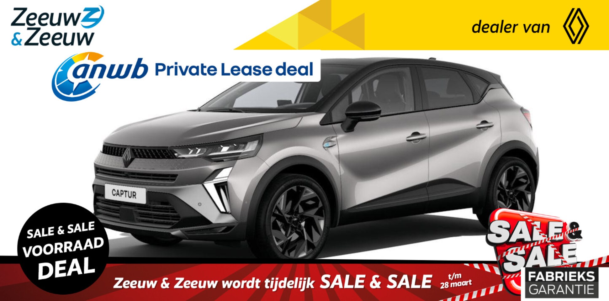 Renault Captur - 1.8 E-Tech full hybrid 160 esprit Alpine | LMV | Direct leverbaar | Gratis 5 jaar garantie - AutoWereld.nl