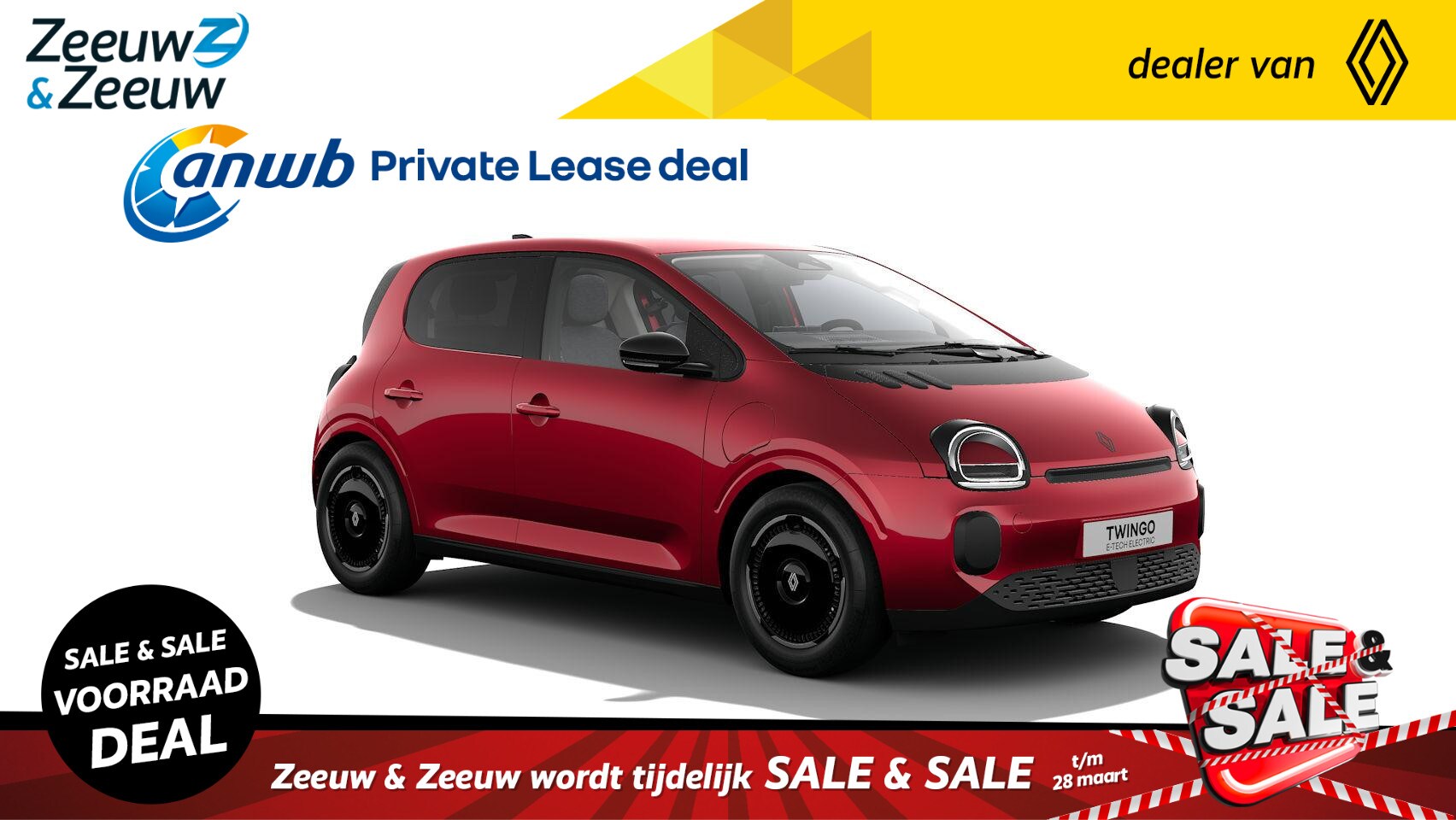Renault Twingo - urban range techno 27.5 kWh | NU TE BESTELLEN MET €500,- INTRODUCTIEVOORDEEL!!! - AutoWereld.nl