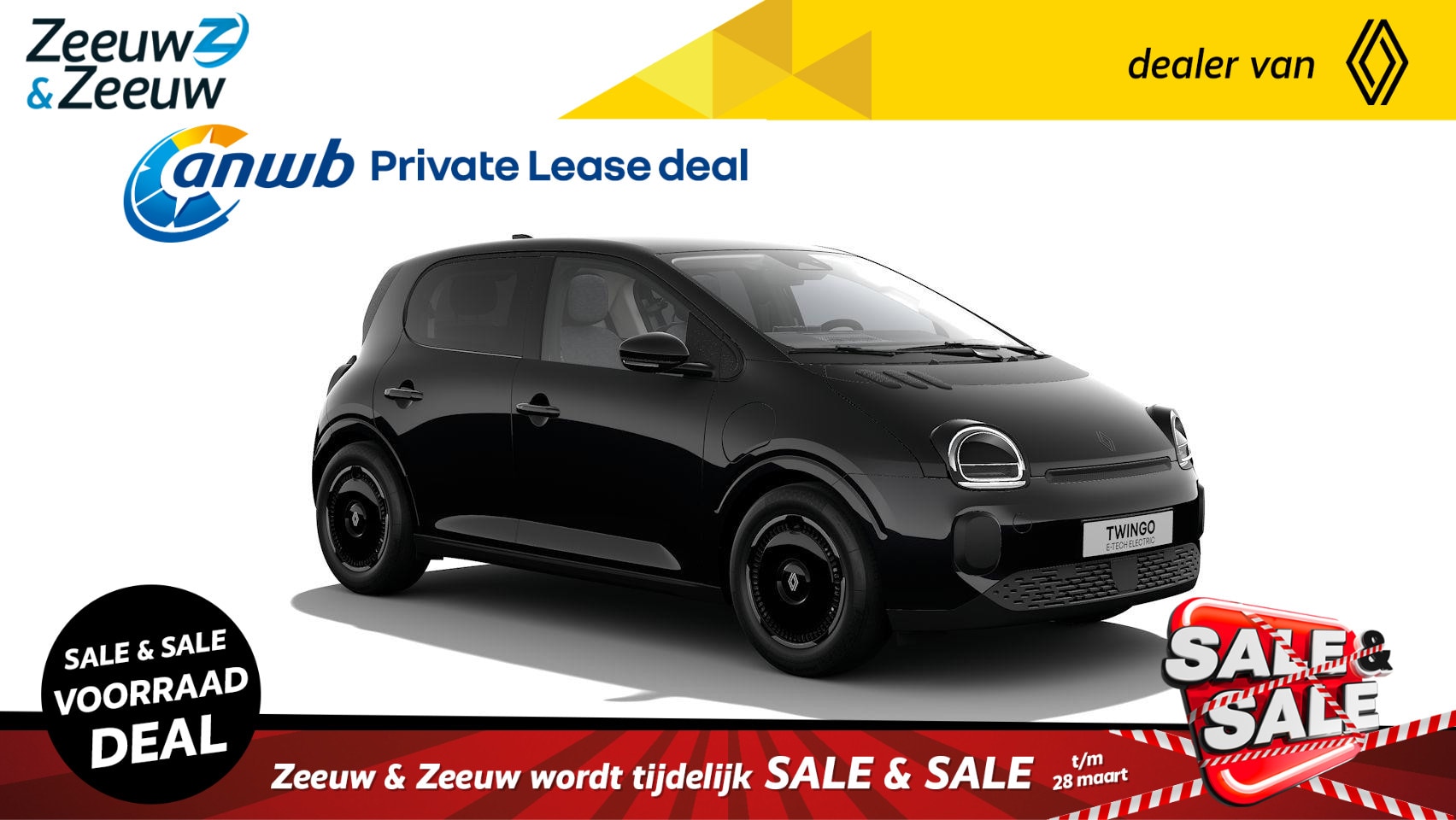 Renault Twingo - urban range techno 27.5 kWh | NU TE BESTELLEN MET €500,- INTRODUCTIEVOORDEEL!!! - AutoWereld.nl