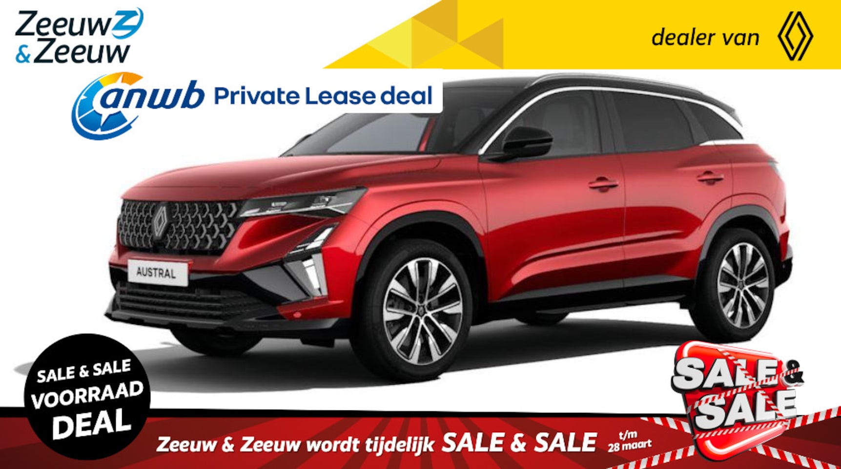 Renault Austral - techno full hybrid E-Tech 200 | OP VOORRAAD NU MET €6500,- SALE & SALE VOORRAADKORTING|  5 - AutoWereld.nl