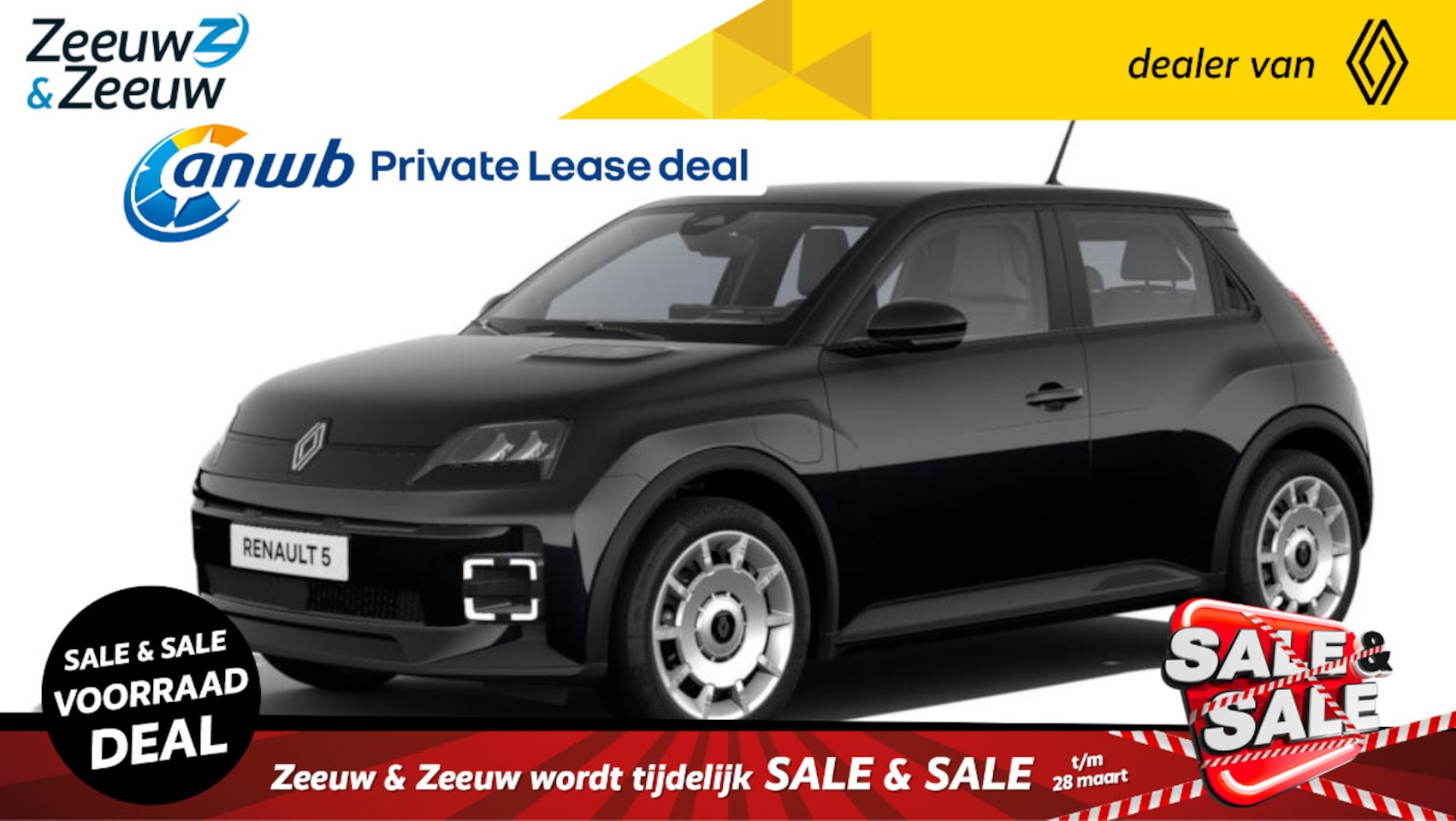 Renault 5 - evolution 120 PK urban range 40 kWh | UIT VOORRAAD LEVERBAAR OP = OP NU MET €1.800 SALE & - AutoWereld.nl