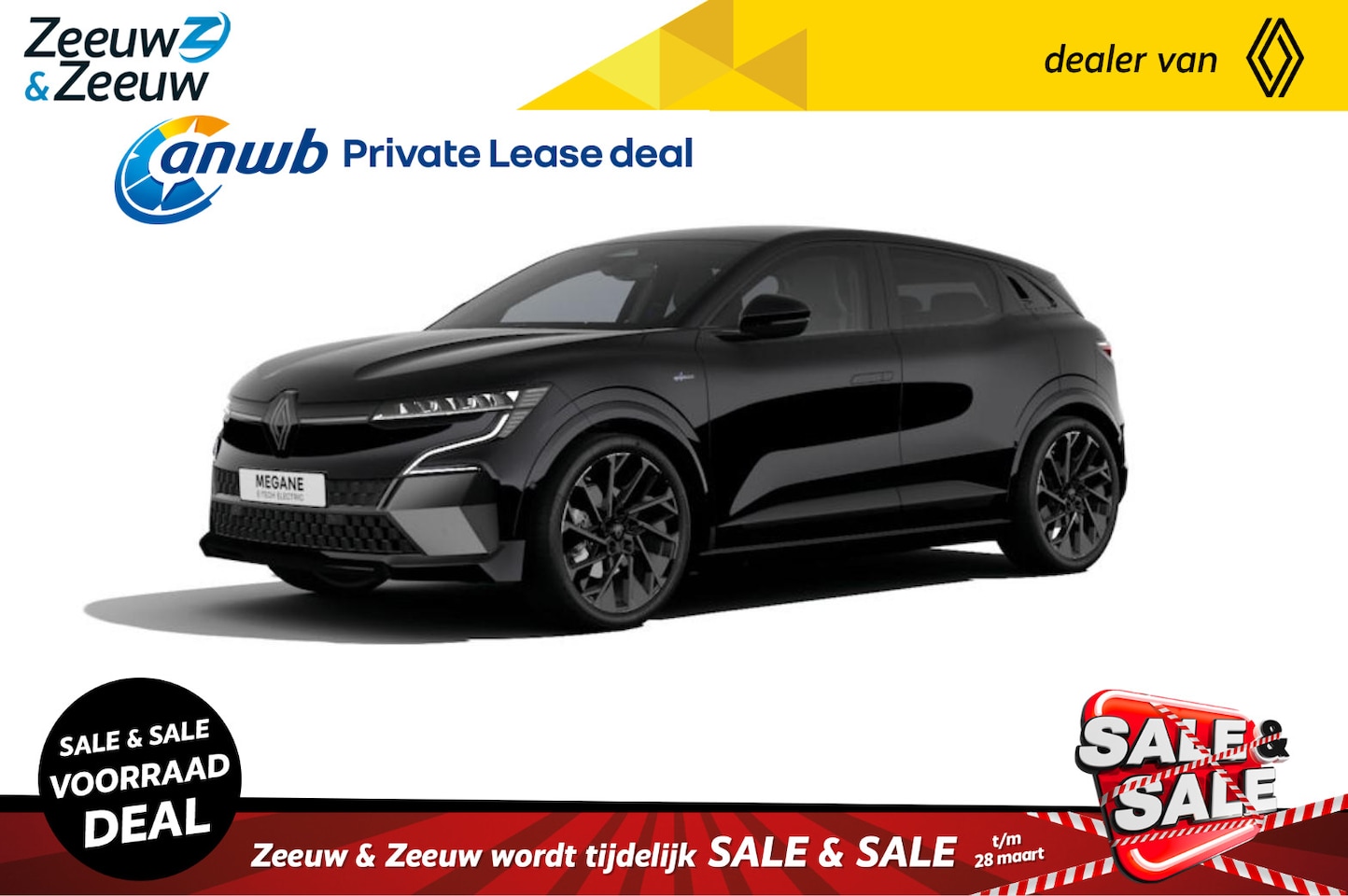 Renault Mégane E-Tech - Esprit Alpine 220 PK Comfort Range 60 kWh | NU nog leverbaar tegen 17% bijtelling en met € - AutoWereld.nl