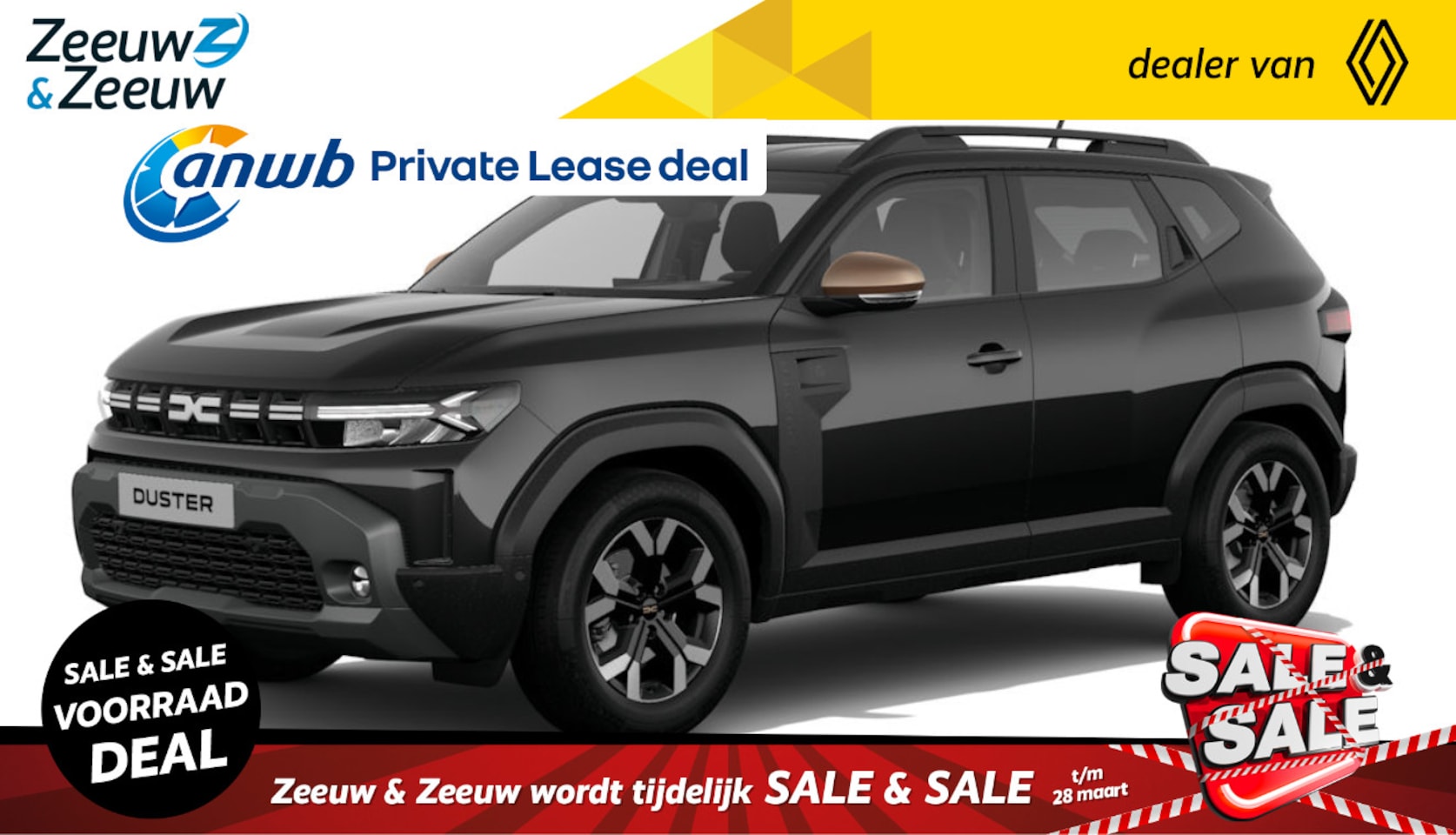 Dacia Duster - 1.6 Hybrid 140 Extreme | Nu uit voorraad leverbaar met € 2.594,- Zeeuw & Zeeuw voorraadkor - AutoWereld.nl