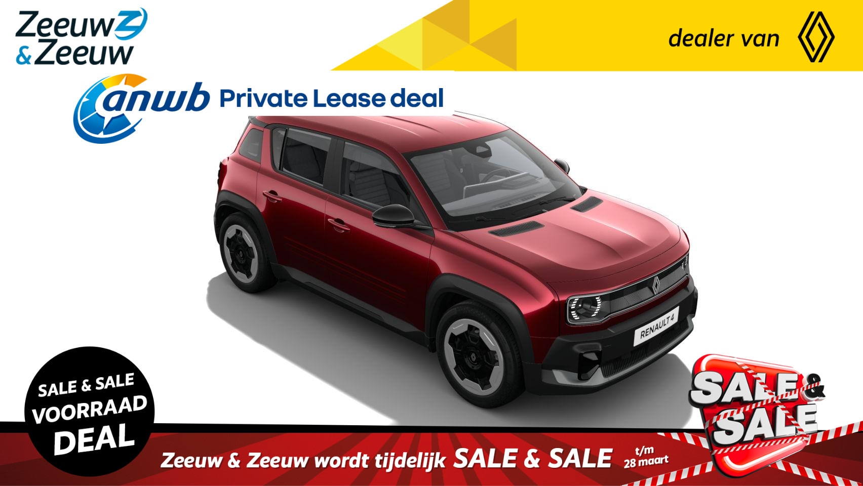 Renault 4 - comfort range evolution 52 kWh | OP VOORRAAD OP =OP  NU MET €2.500,- SALE & SALE KORTING!! - AutoWereld.nl