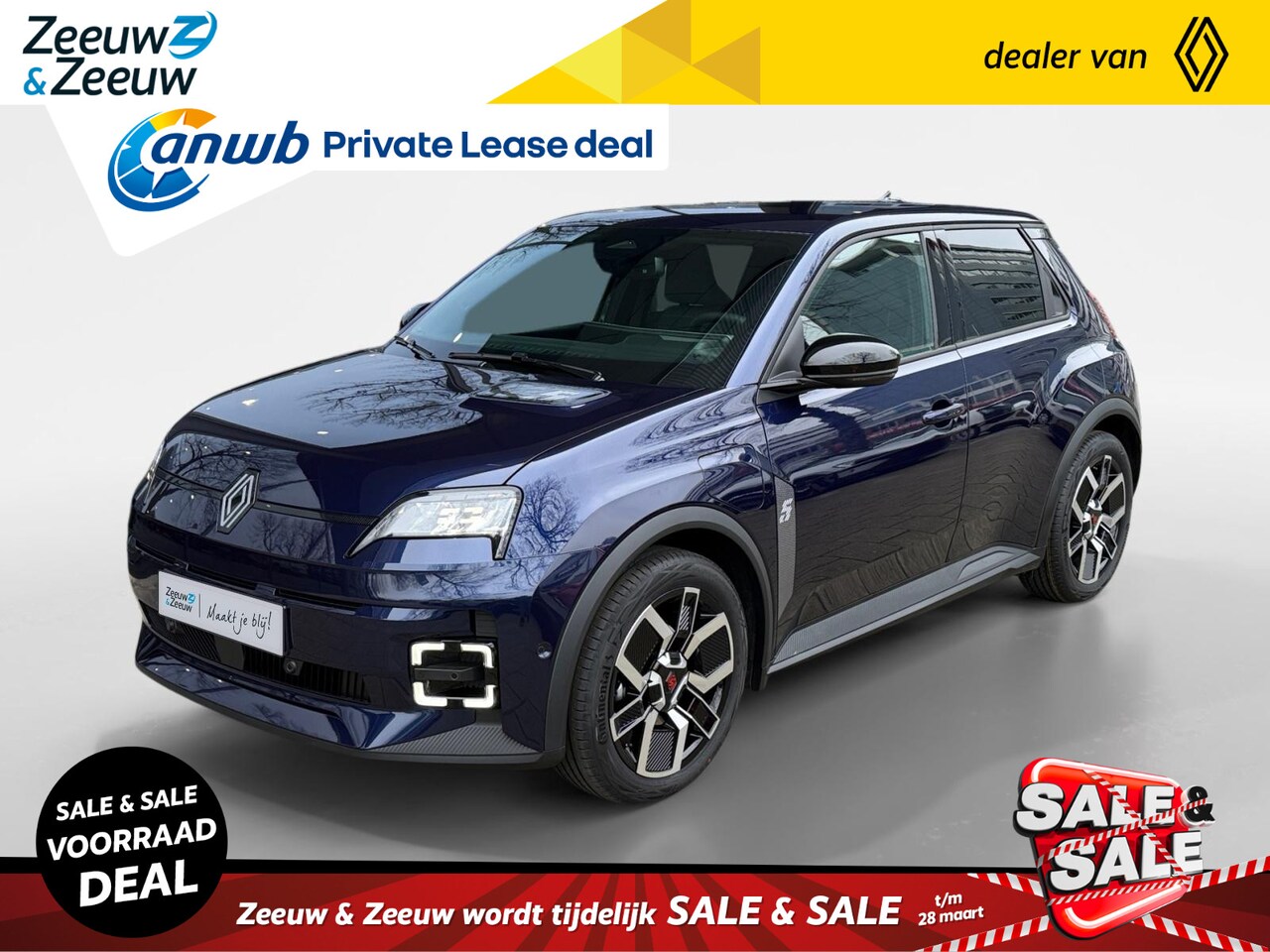 Renault 5 - comfort range techno 52 kWh OP VOORRAAD OP=OP  NU MET €1,800- SALE & SALE KORTING!!! - AutoWereld.nl