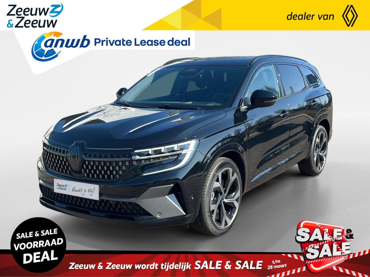 Renault Espace - E-Tech full hybrid 200 esprit Alpine 7p. E-Tech full hybrid 200 esprit Alpine 7p. - AutoWereld.nl