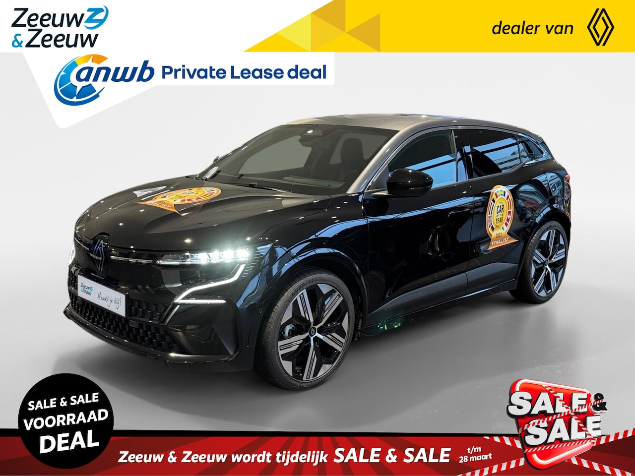 Renault Mégane E-Tech - comfort range iconic 60 kWh | UIT VOORRAAD LEVERBAAR OP = OP NU MET €3.000,- SALE & SALE K - AutoWereld.nl