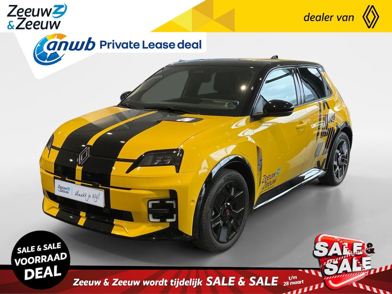 Renault 5 - Urban range iconic cinq 40 kWh | UIT VOORRAAD LEVERBAAR OP = OP NU MET €1.000,- SALE & SAL - AutoWereld.nl