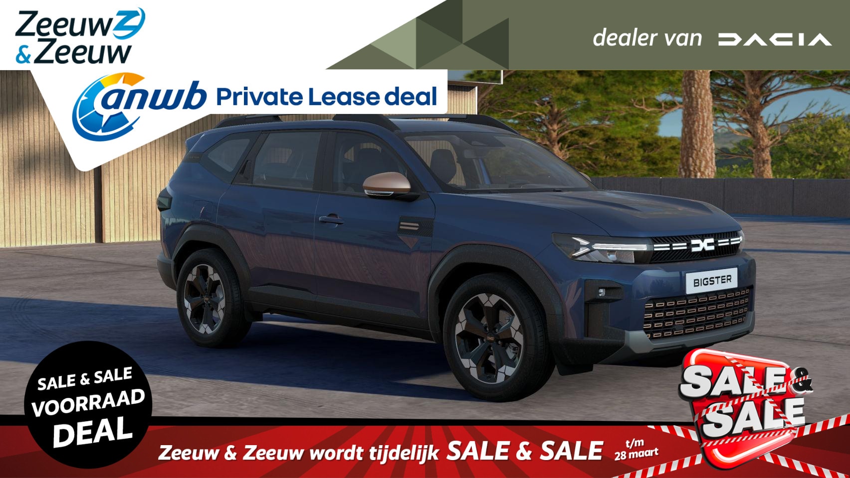 Dacia Bigster - 1.8 Hybrid 155 Extreme HYBRIDE AUTOMAAT!!! VANAF NU TE BESTELLEN BIJ DACIA DEN HAAG! DE DA - AutoWereld.nl