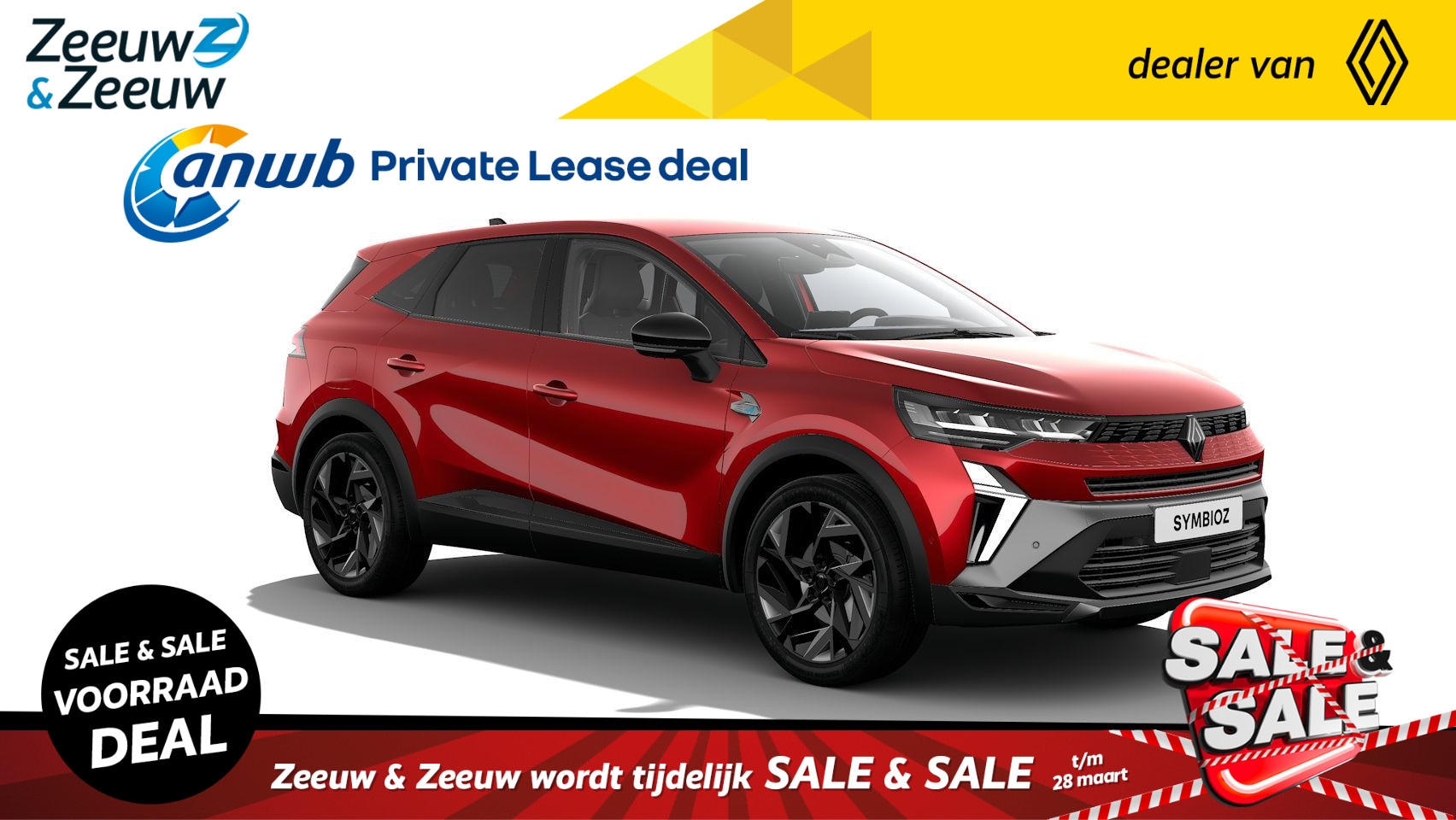Renault Symbioz - Esprit Alpine full hybrid E-Tech 160 | Nu uit voorraad leverbaar met € 7139,- Zeeuw & Zeeu - AutoWereld.nl