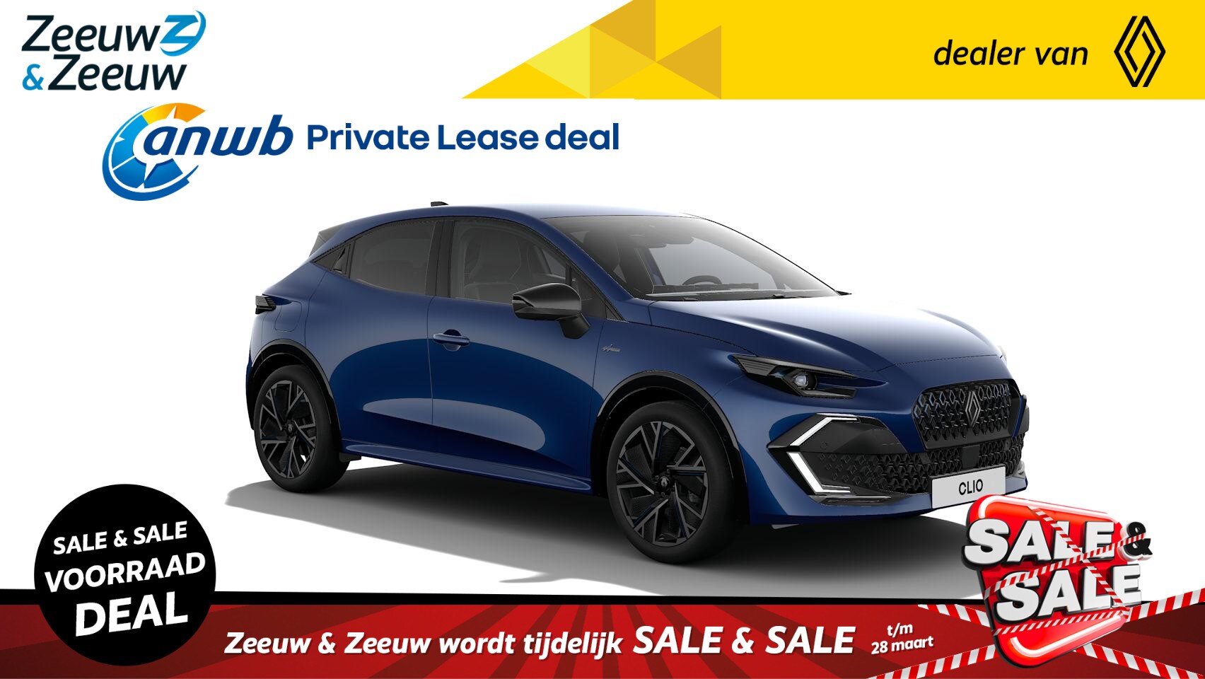 Renault Clio - 1.8 Hybrid 160 esprit Alpine | OP VOORRAAD!!! OP = OP NU MET €1.000,- INTRODUCTIEVOORDEEL! - AutoWereld.nl
