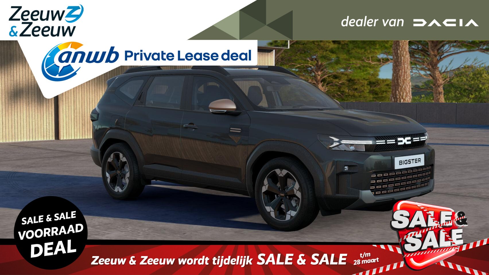 Dacia Bigster - 1.8 Hybrid 155 Extreme HYBRIDE AUTOMAAT!!! VANAF NU TE BESTELLEN BIJ DACIA DEN HAAG! DE DA - AutoWereld.nl