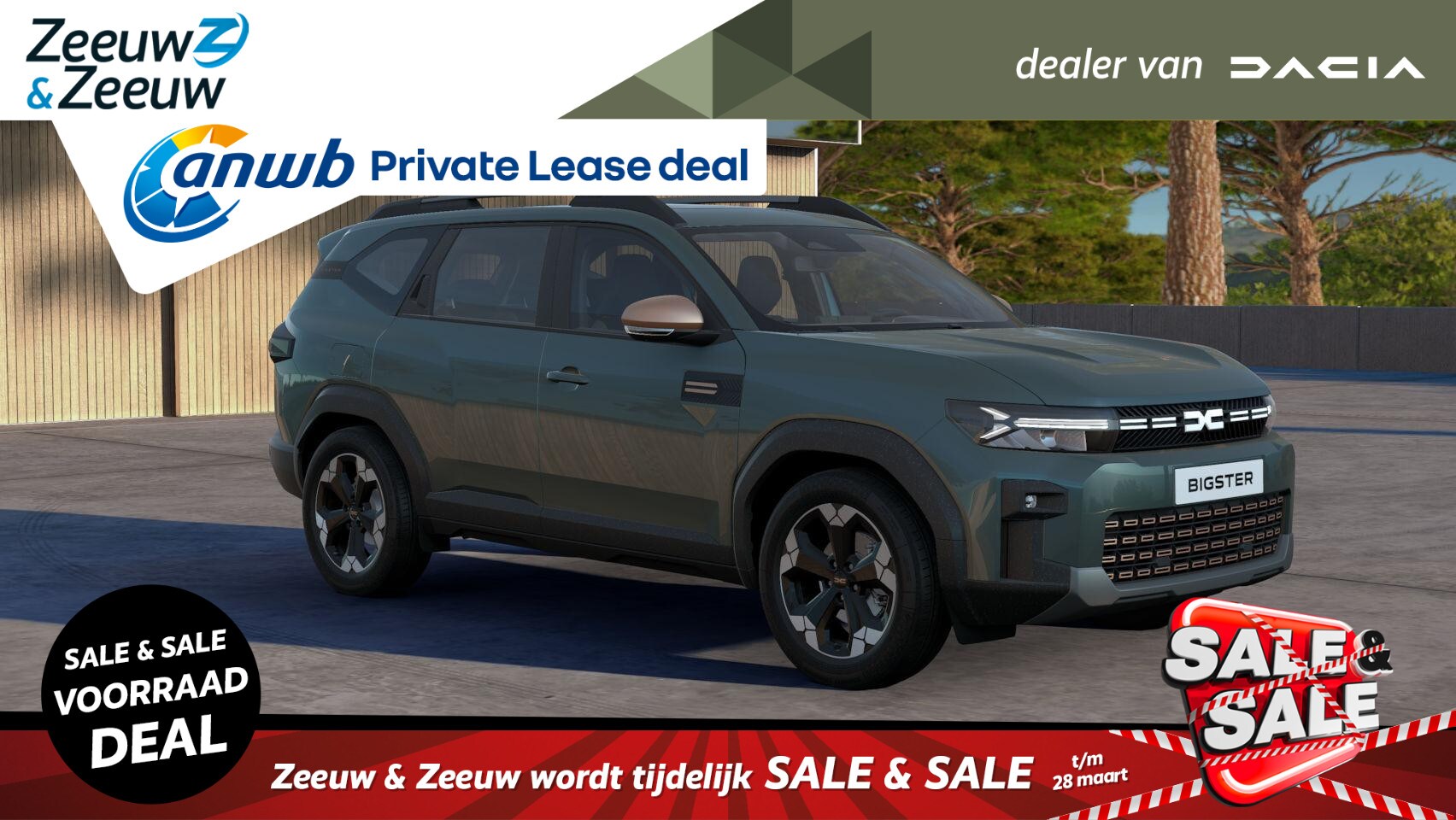 Dacia Bigster - 1.8 Hybrid 155 Extreme HYBRIDE AUTOMAAT!!! VANAF NU TE BESTELLEN BIJ DACIA DEN HAAG! DE DA - AutoWereld.nl