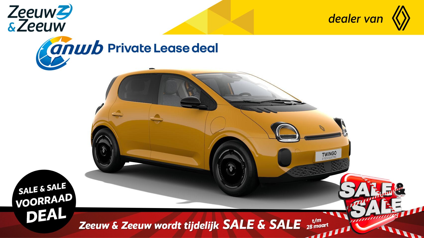 Renault Twingo - urban range techno 27.5 kWh | NU TE BESTELLEN MET €500,- INTRODUCTIEVOORDEEL!!! - AutoWereld.nl