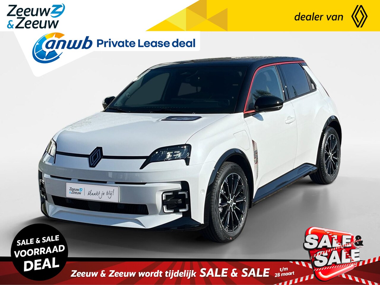 Renault 5 - comfort range iconic cinq 52 kWh | OP VOORRAAD OP =OP  NU MET €2.500,- SALE & SALE KORTING - AutoWereld.nl