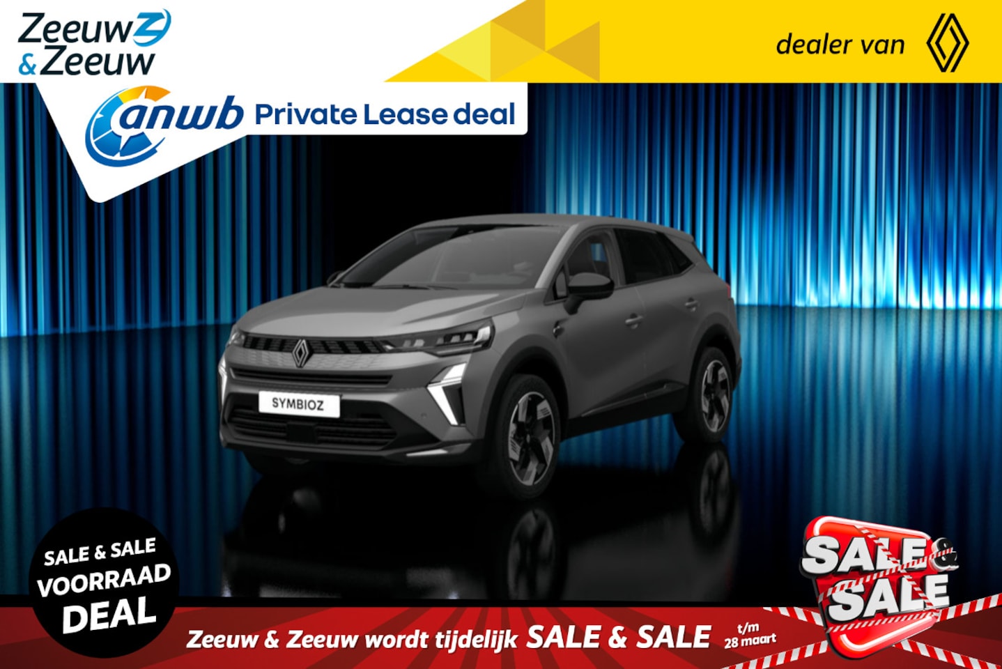 Renault Symbioz - 1.6 E-Tech full hybrid 145 techno UIT VOORRAAD LEVERBAAR OP = OP NU MET €2.000,- SALE & SA - AutoWereld.nl
