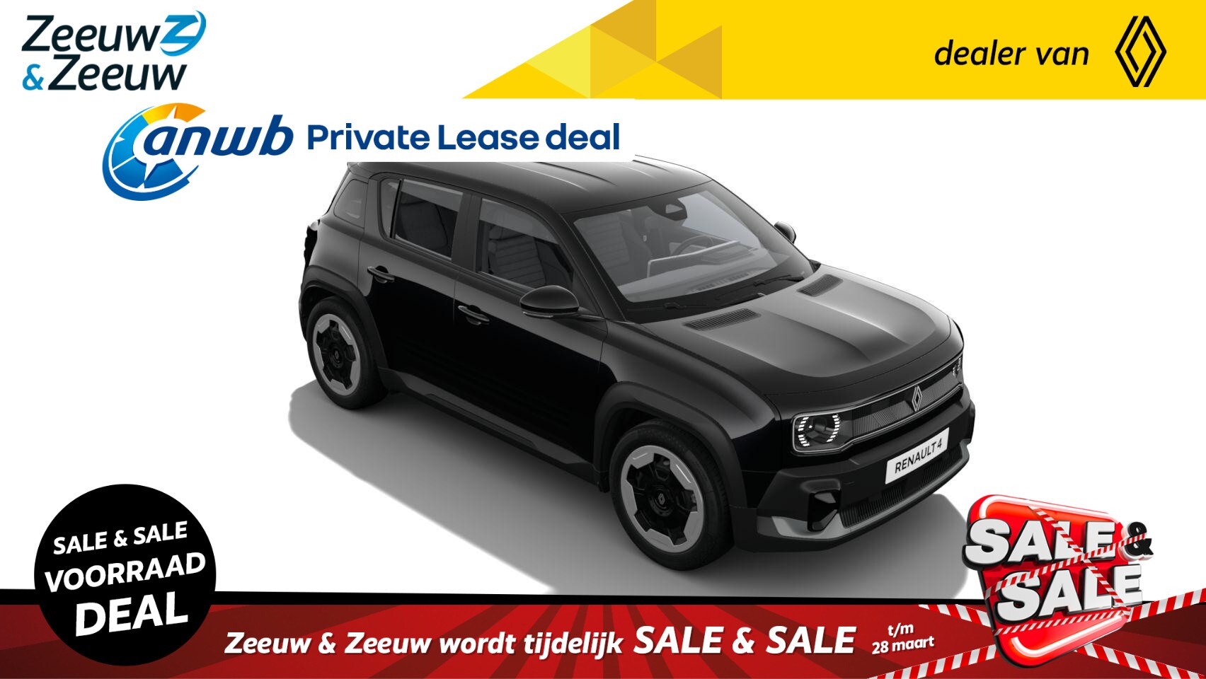 Renault 4 - comfort range evolution 52 kWh | OP VOORRAAD OP =OP  NU MET €2.500,- SALE & SALE KORTING!! - AutoWereld.nl