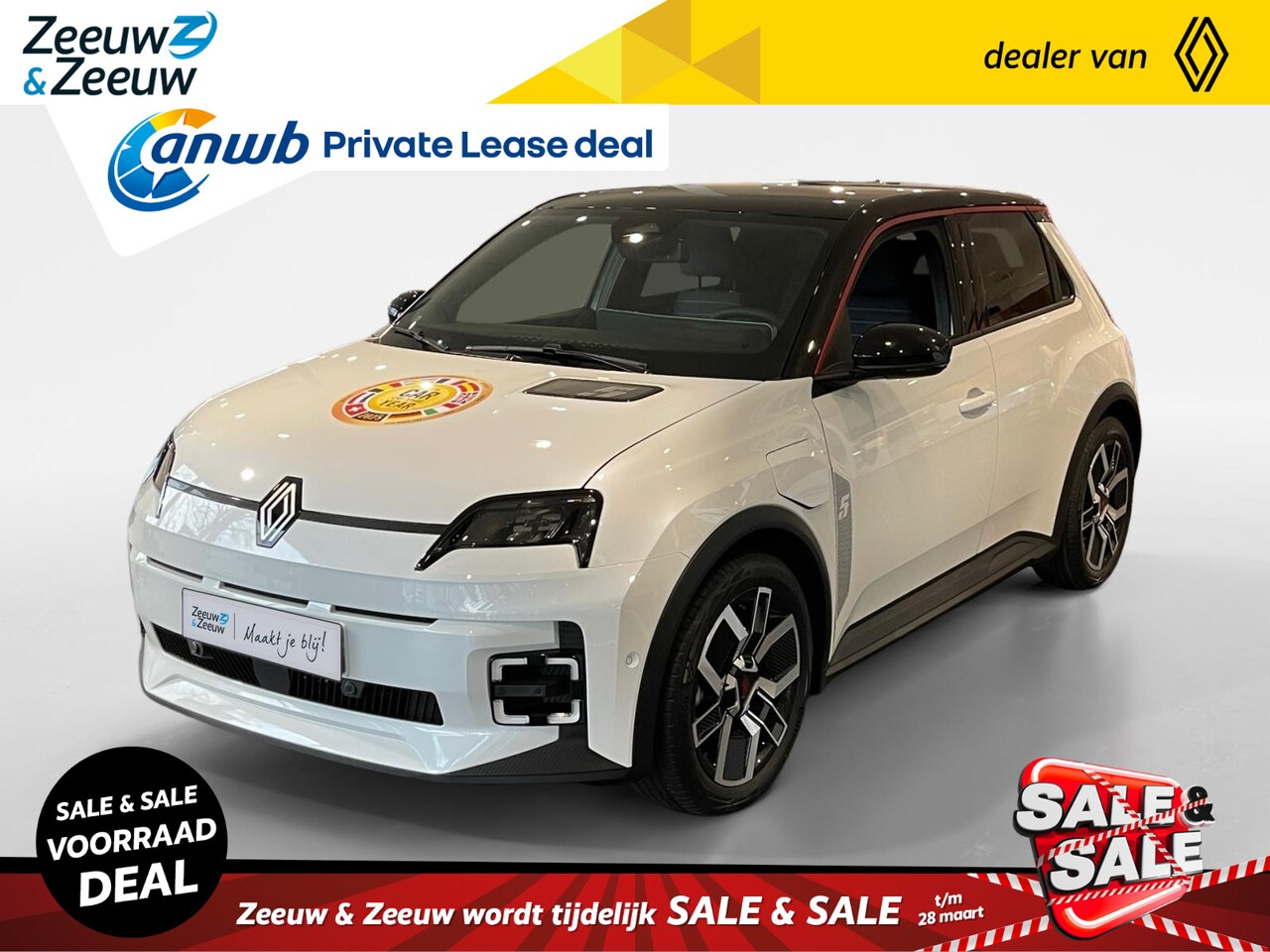 Renault 5 - comfort range techno 52 kWh | UIT VOORRAAD LEVERBAAR OP = OP NU MET €1.800 SALE & SALE KOR - AutoWereld.nl