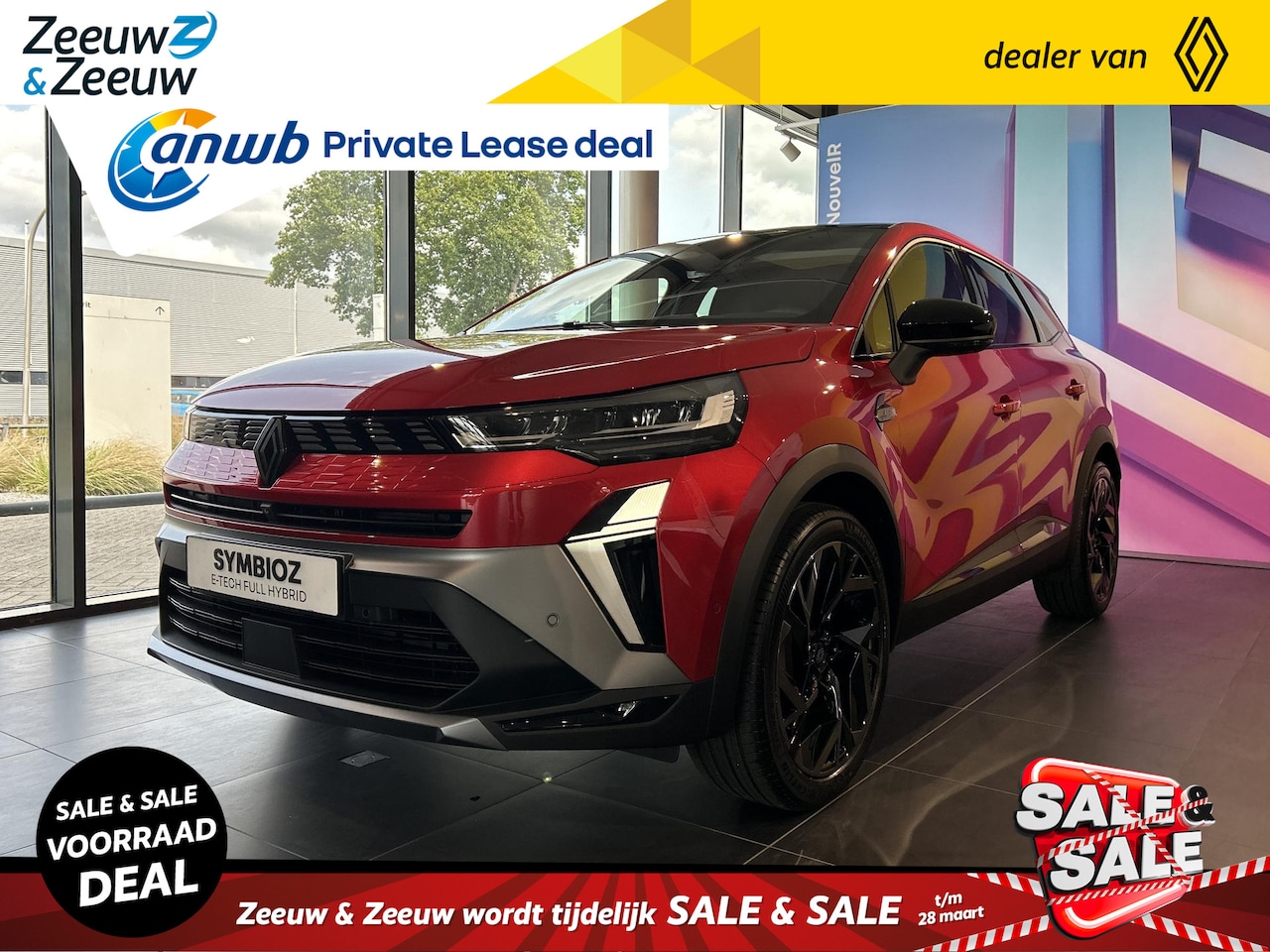 Renault Symbioz - E-Tech full hybrid 160 esprit Alpine | Nu leverbaar met €2.000,- EXTRA Zeeuw & Zeeuw korti - AutoWereld.nl