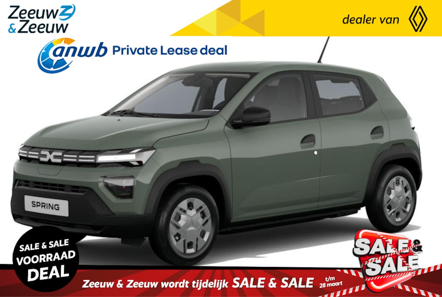 Dacia Spring - Essential 70 vanaf nu te bestellen | inclusief gratis 7 jaar garantie tot 140.000km | fina - AutoWereld.nl