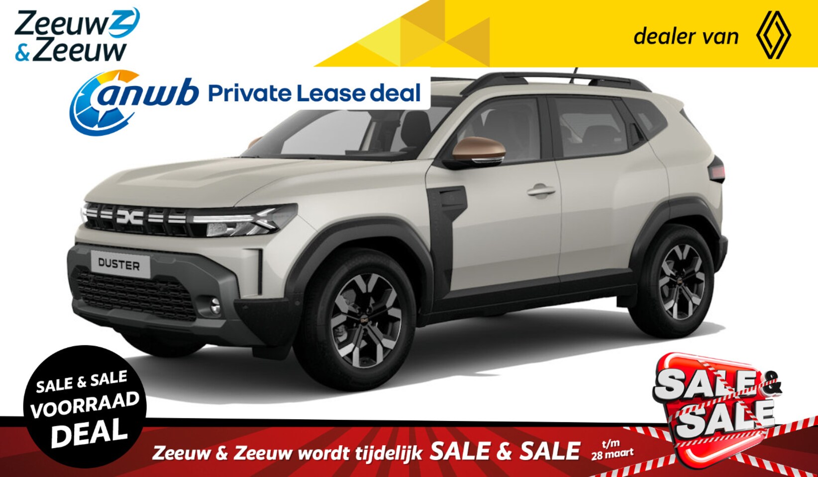 Dacia Duster - Hybrid 140 Extreme | Nu uit voorraad leverbaar met € 2.550,- Zeeuw & Zeeuw voorraadkorting - AutoWereld.nl