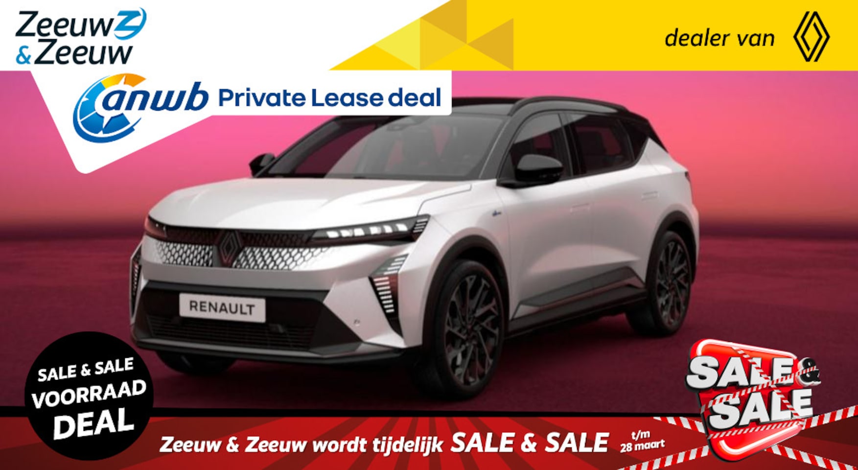 Renault Scenic E-Tech - EV87 long range esprit Alpine | NU BINNEN / NU MET 3700.- VOORRAAD VOORDEEL! - AutoWereld.nl