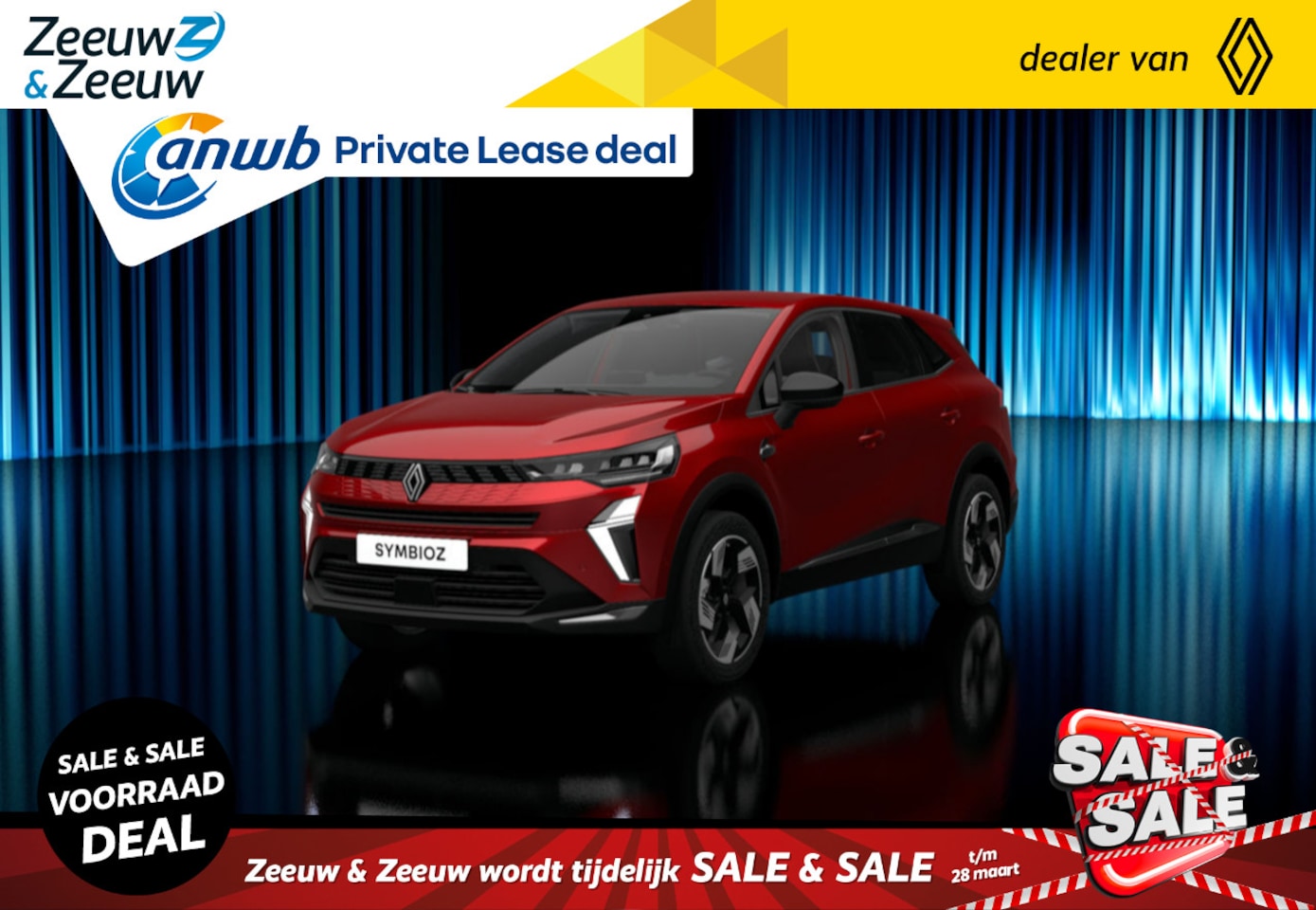 Renault Symbioz - 1.6 E-Tech full hybrid 145 techno UIT VOORRAAD LEVERBAAR OP = OP NU MET €2.000,- SALE & SA - AutoWereld.nl