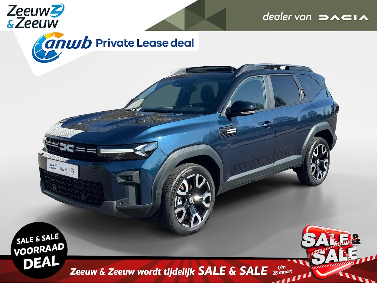 Dacia Bigster - 1.8 Hybrid 155 Journey | UIT VOORRAAD LEVERBAAR!! NU MET €500,- INTRODUCTIEVOORDEEL. - AutoWereld.nl