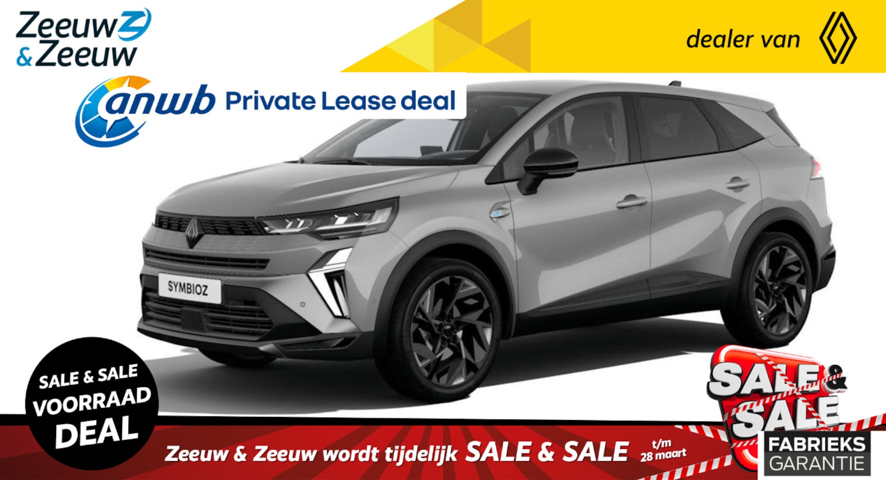 Renault Symbioz - 1.8 E-Tech full hybrid 160 esprit Alpine | Direct Leverbaar | €2000,- Korting | Gratis 5 j - AutoWereld.nl
