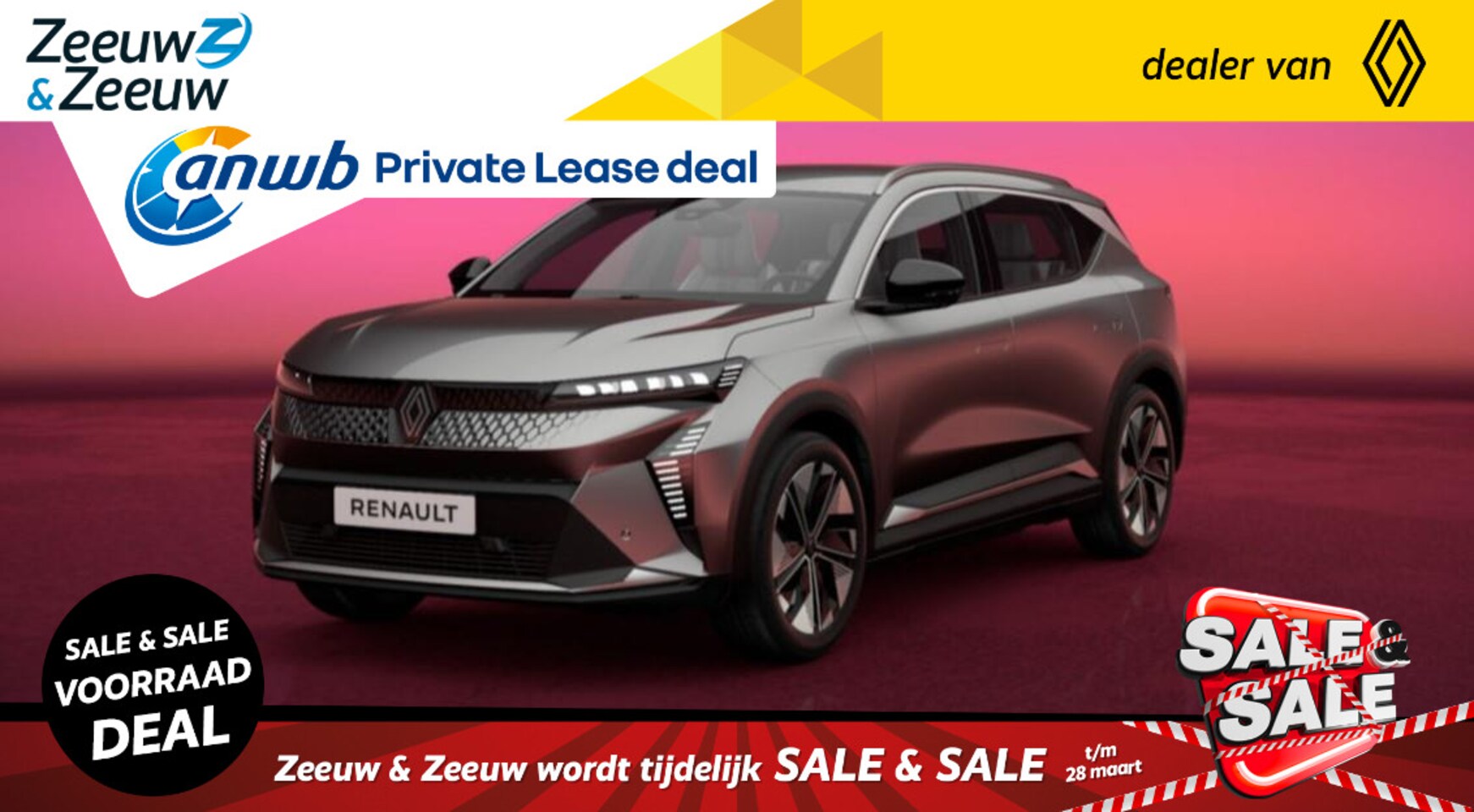 Renault Scenic E-Tech - EV87 long range iconic | NU BINNEN / NU MET 3700.- VOORRAAD VOORDEEL! - AutoWereld.nl