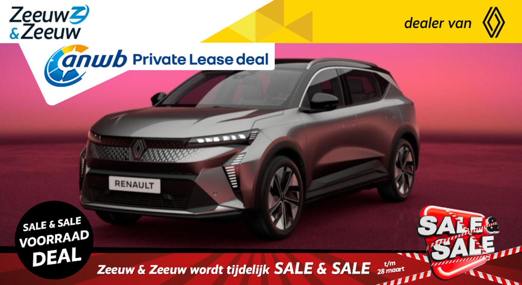 Renault Scenic E-Tech - EV60 comfort range techno | NU BINNEN / NU MET 3700.- VOORRAAD VOORDEEL! - AutoWereld.nl