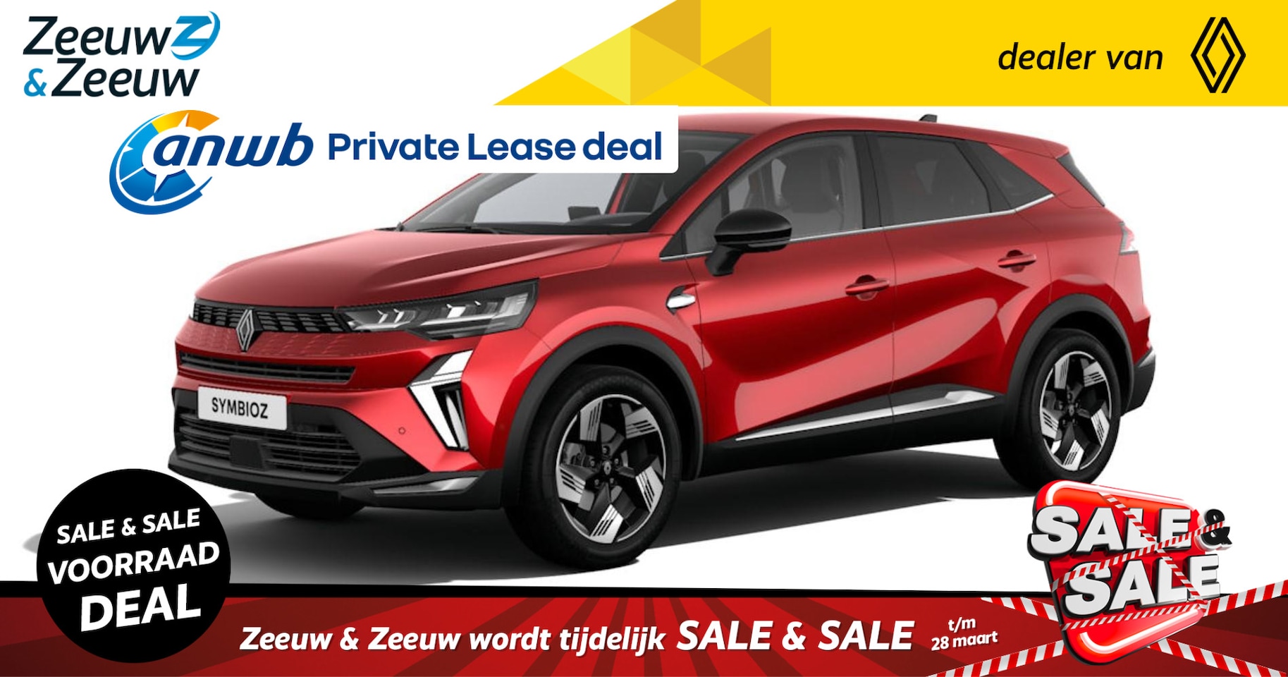 Renault Symbioz - E-Tech full hybrid 160 techno | Nu leverbaar met €2.000,- EXTRA Zeeuw & Zeeuw voorraadkort - AutoWereld.nl