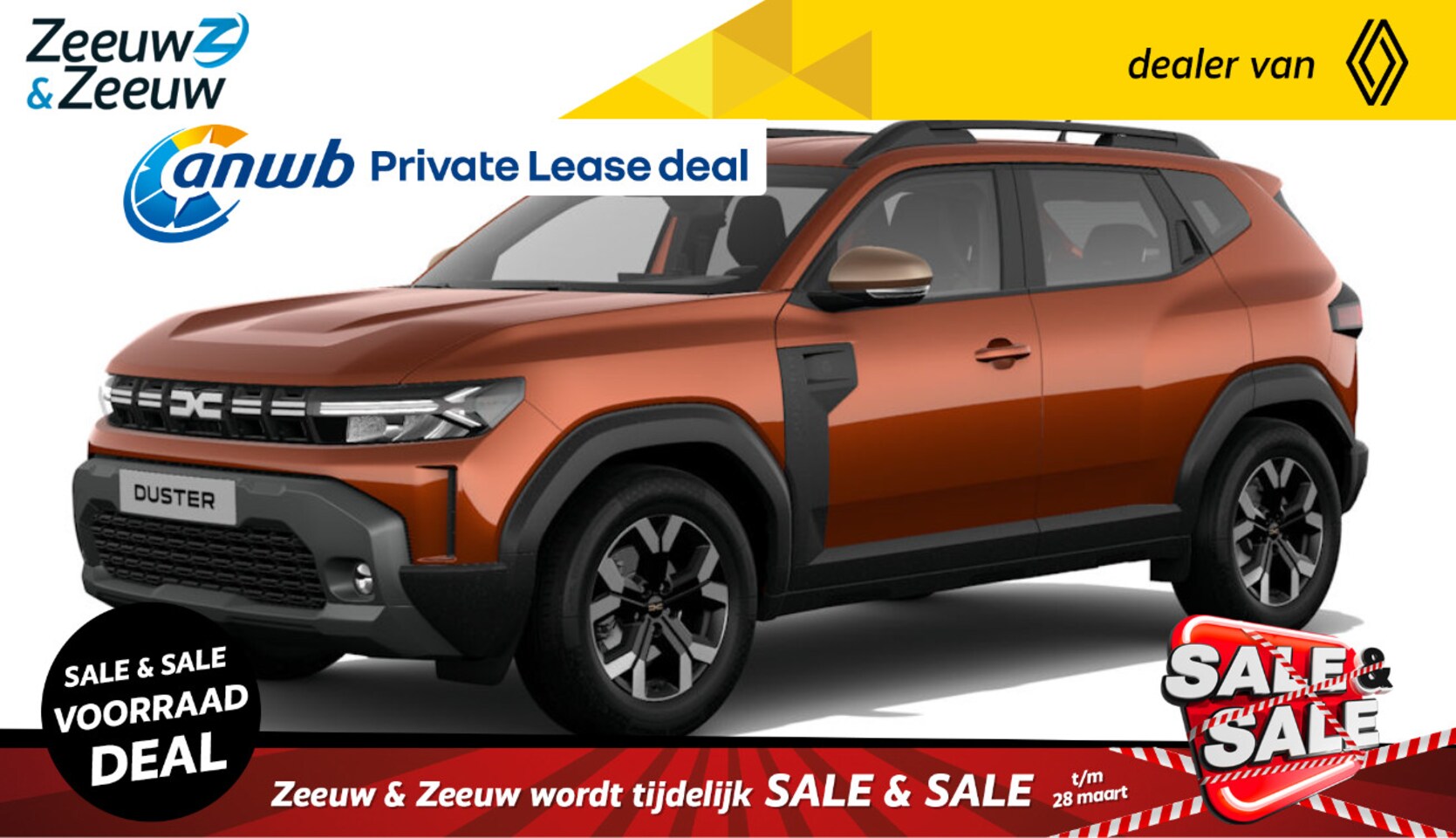 Dacia Duster - 1.6 Hybrid 140 Extreme | Nu uit voorraad leverbaar met € 2.284,- Zeeuw & Zeeuw Korting | P - AutoWereld.nl