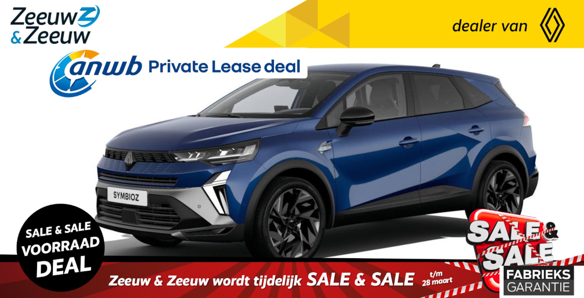 Renault Symbioz - 1.8 E-Tech full hybrid 160 esprit Alpine | Direct Leverbaar | €2000,- Korting | Gratis 5 j - AutoWereld.nl