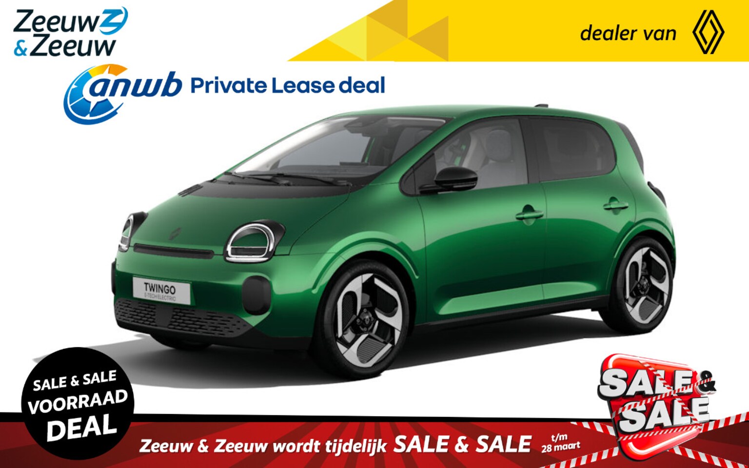 Renault Twingo - (ANWB Private Lease Actie v.a. € 329,-) urban range Evolution | Wij maken graag een Privat - AutoWereld.nl