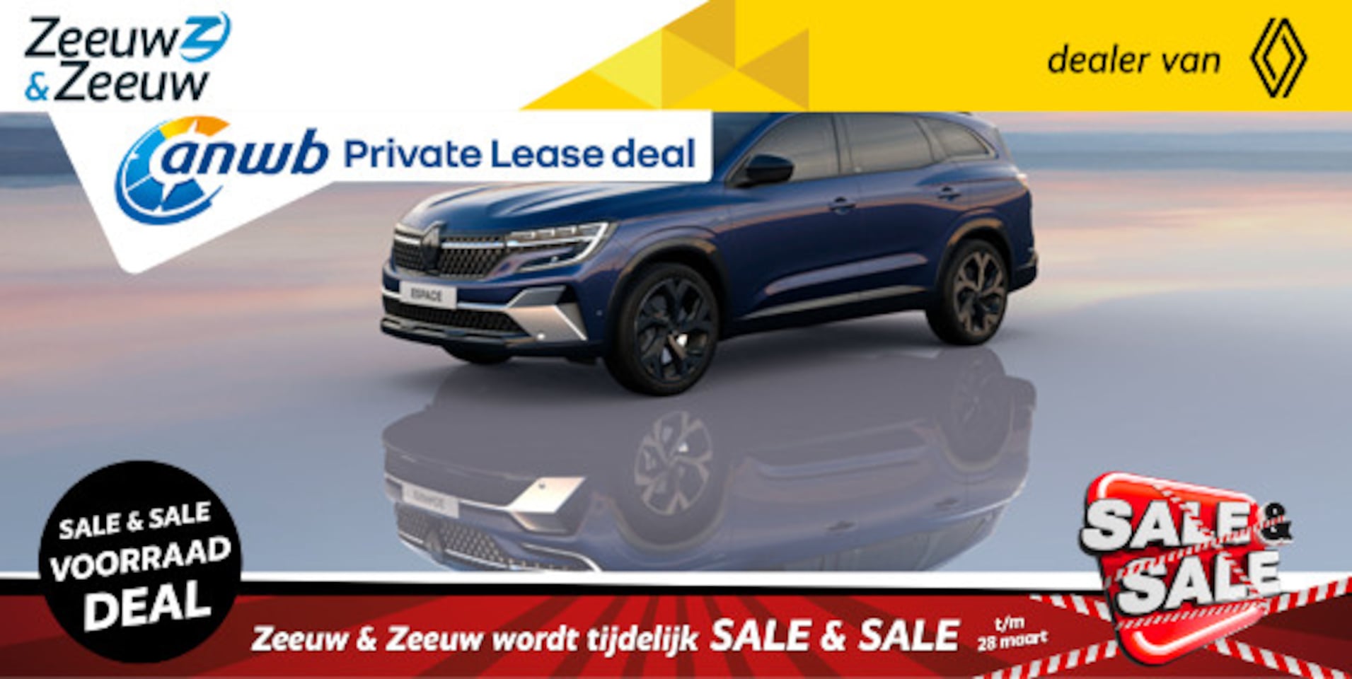 Renault Espace - E-Tech full hybrid 200 esprit Alpine 7p. Renault Espace E-Tech Hybrid 200 esprit Alpine 7p - AutoWereld.nl
