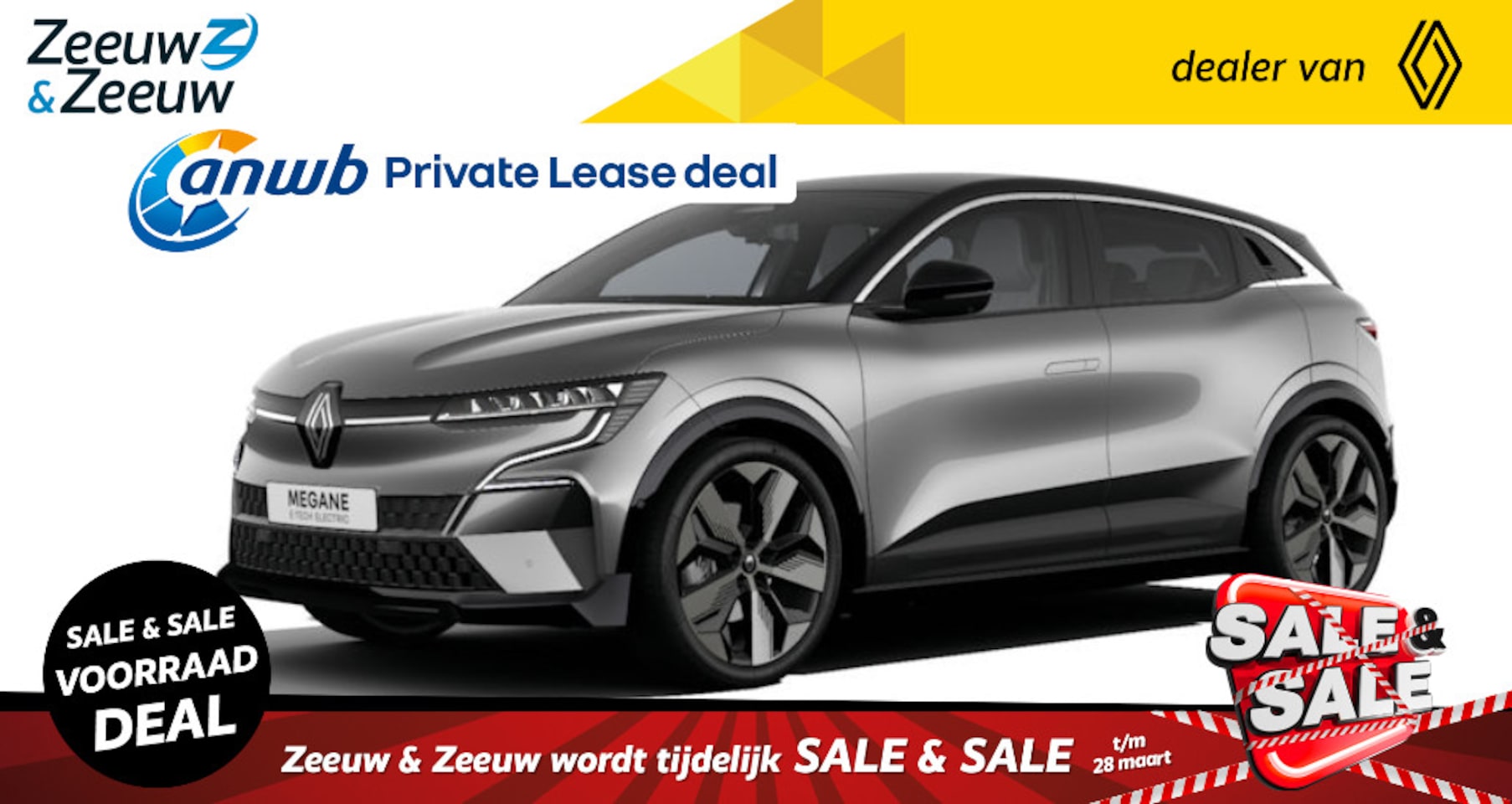 Renault Mégane E-Tech - Comfort Range Techno 60 kWh |2X nu uit voorraad leverbaar met € 3000,- EXTRA voorraad kort - AutoWereld.nl