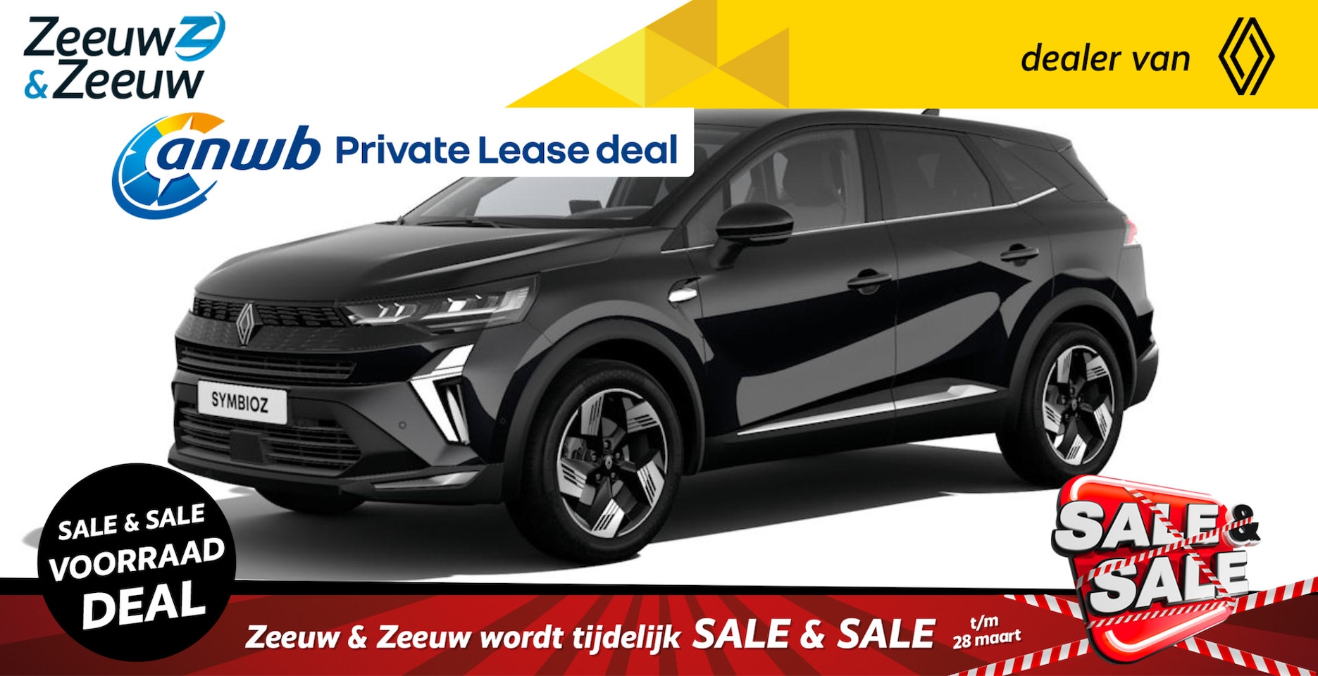 Renault Symbioz - E-Tech full hybrid 160 techno | Nu leverbaar met €2.000,- EXTRA Zeeuw & Zeeuw voorraadkort - AutoWereld.nl