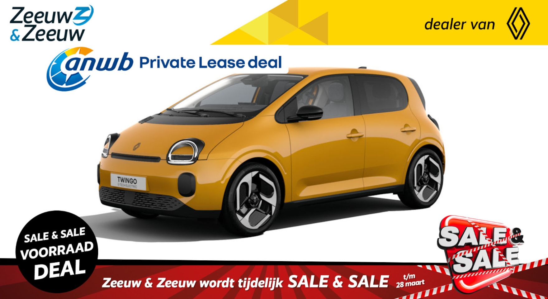Renault Twingo - (ANWB Private Lease Actie v.a. € 329,-) urban range Evolution | Wij maken graag een Privat - AutoWereld.nl