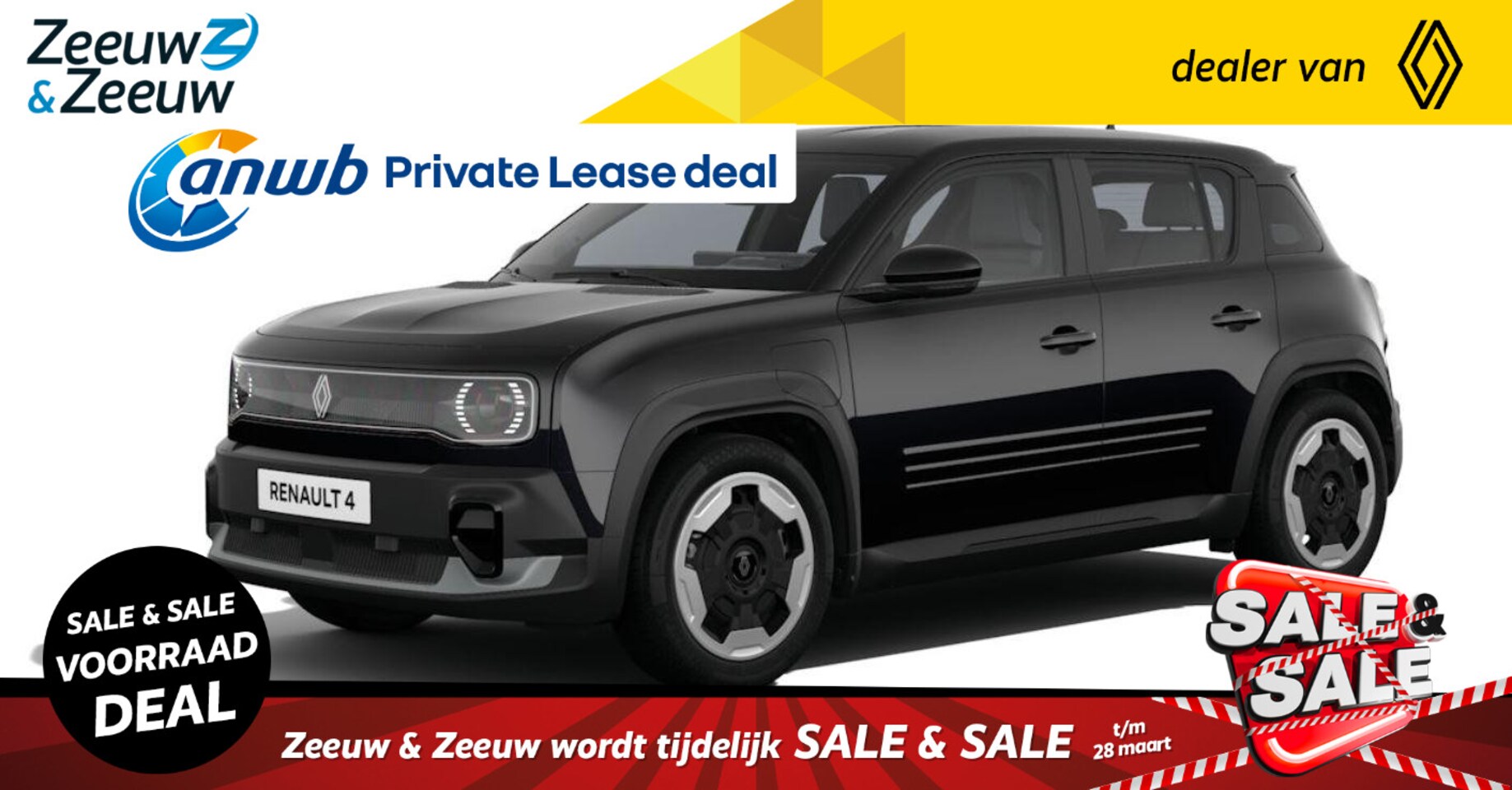 Renault 4 - (ANWB Private Lease Actie v.a. € 474,-) Evolution Comfort Range | Wij maken graag een Priv - AutoWereld.nl