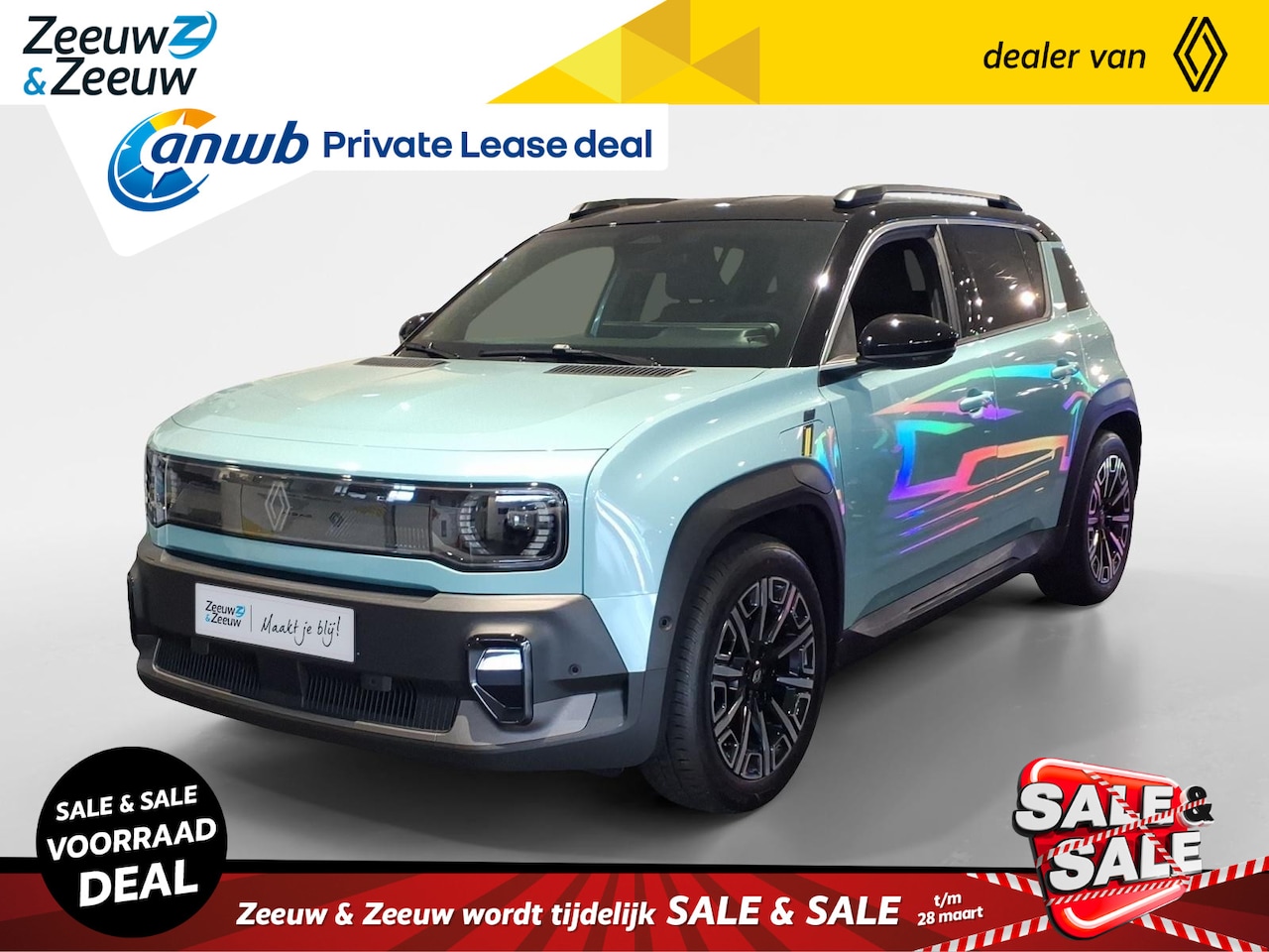 Renault 4 - comfort range iconic 52 kWh | Direct leverbaar €2.500,- korting | Gratis 5 Jaar Garantie | - AutoWereld.nl