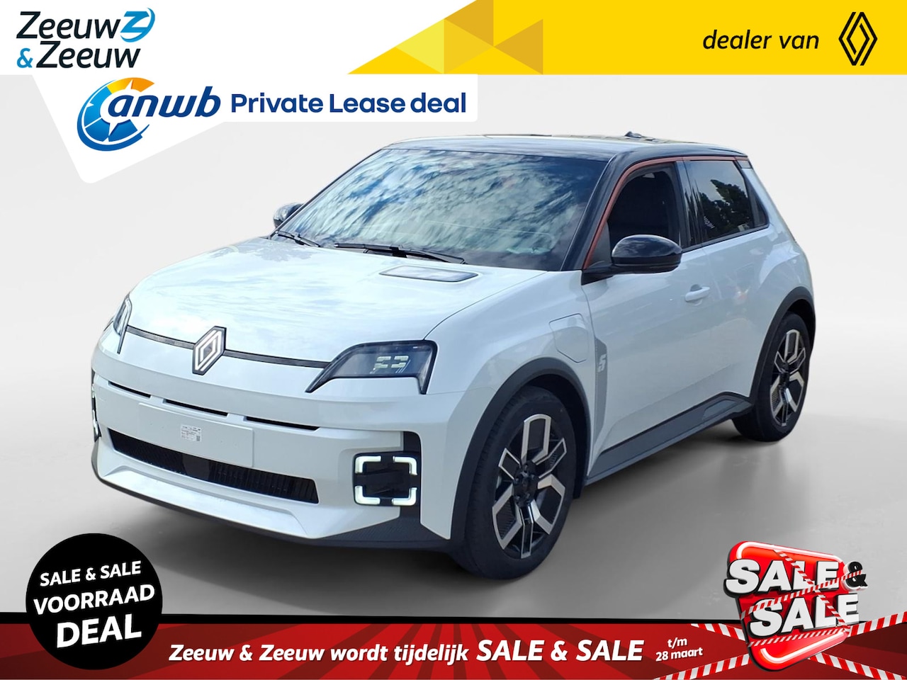 Renault 5 - urban range techno 40 kWh | Nieuw te bestellen | €800,- korting | Stoel/stuurverwarming | - AutoWereld.nl