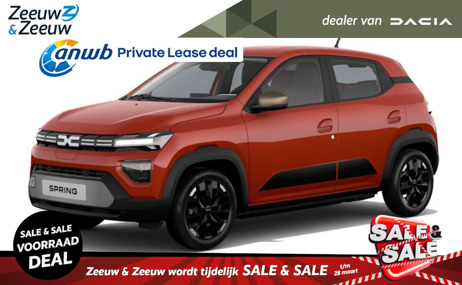 Dacia Spring - Extreme 100 vanaf nu te bestellen | inclusief gratis 7 jaar garantie tot 140.000km | finan - AutoWereld.nl